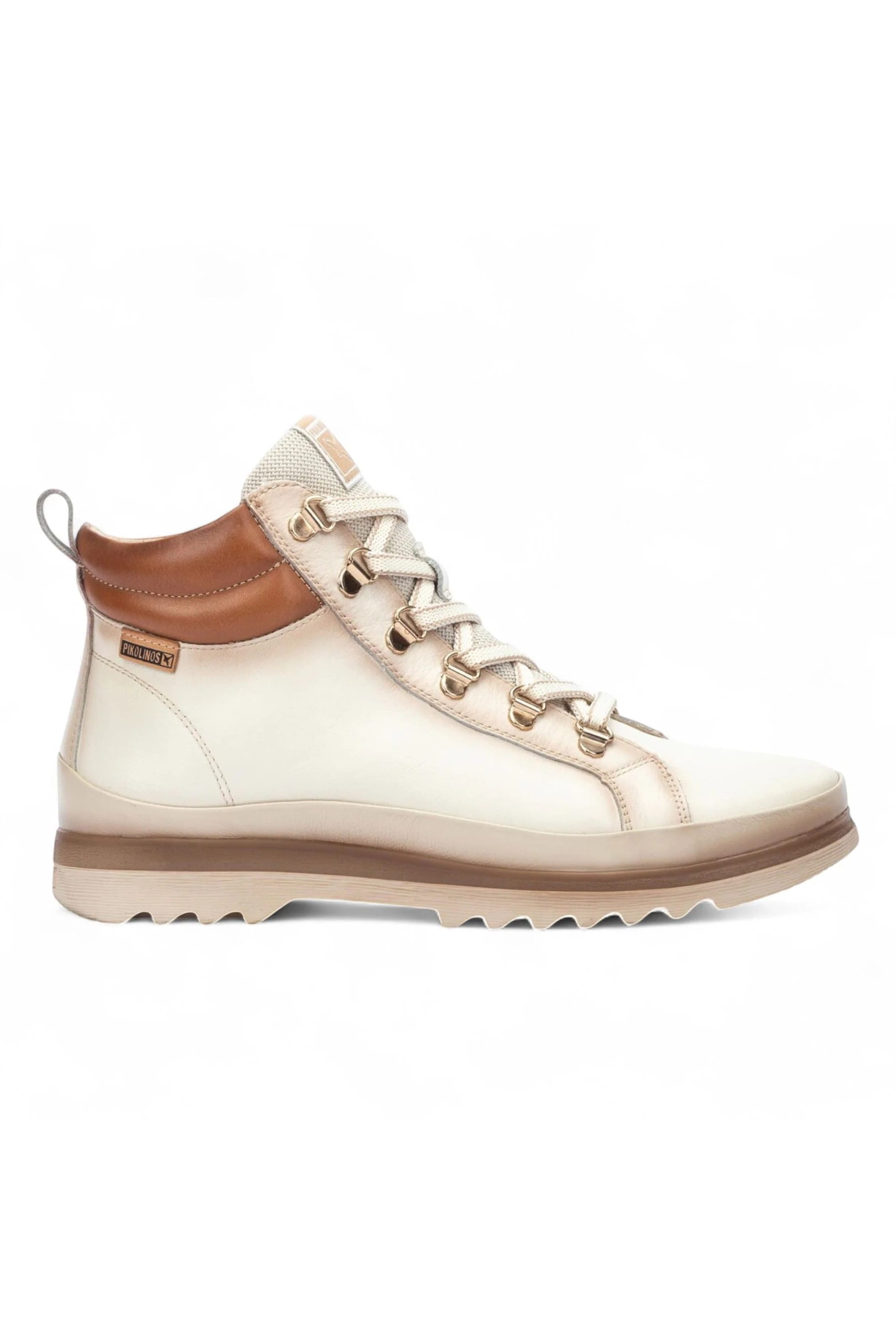 White Women’s Ankle Trainers Boots-W3W-8564, Image 1 of 8