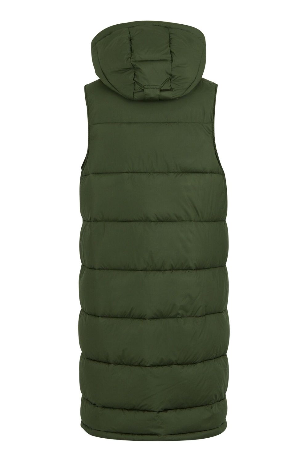 Khaki Ganella Long Length Gilet, Image 2 of 3