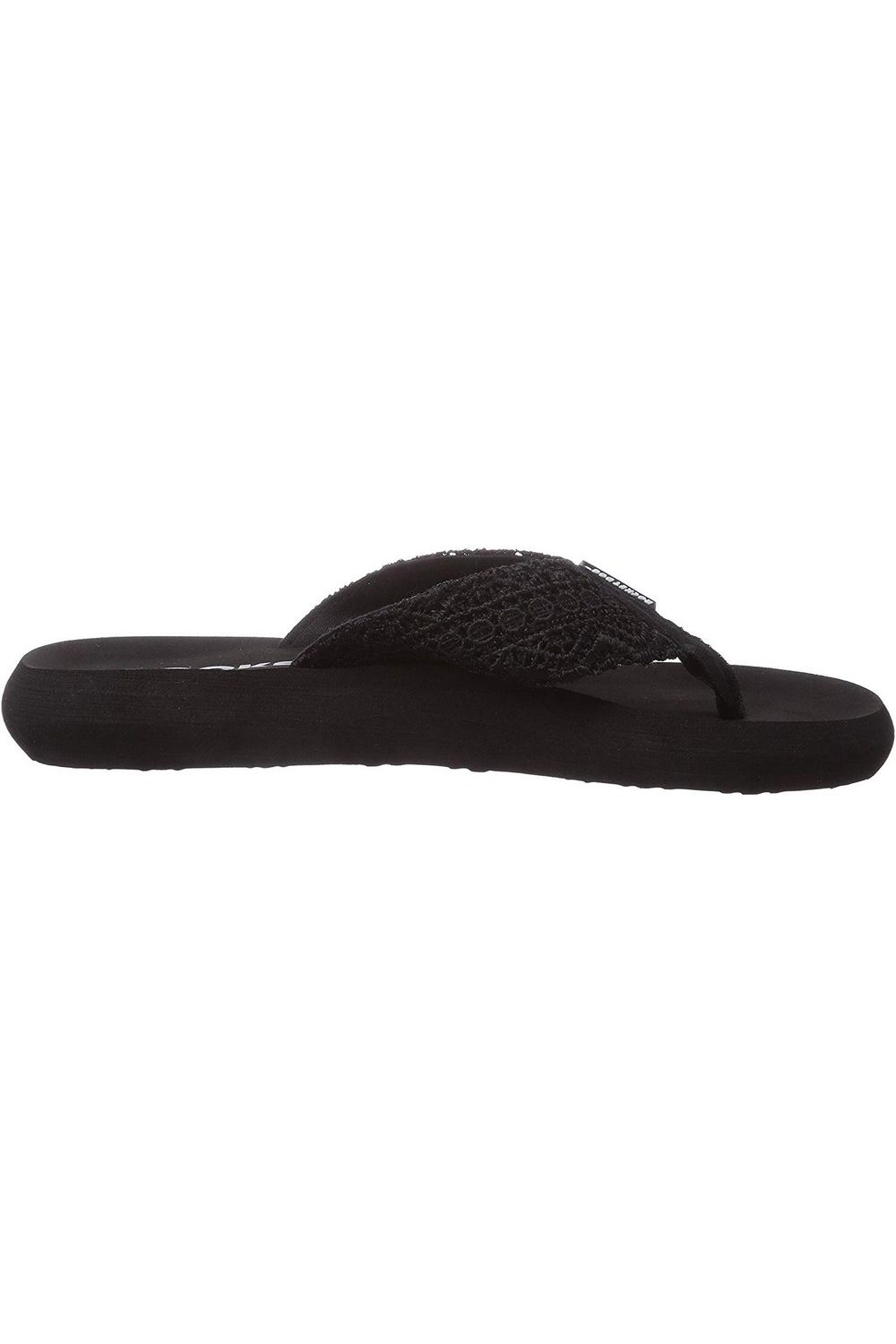 Black Spotlight Slip On Sandals, Image 2 of 2