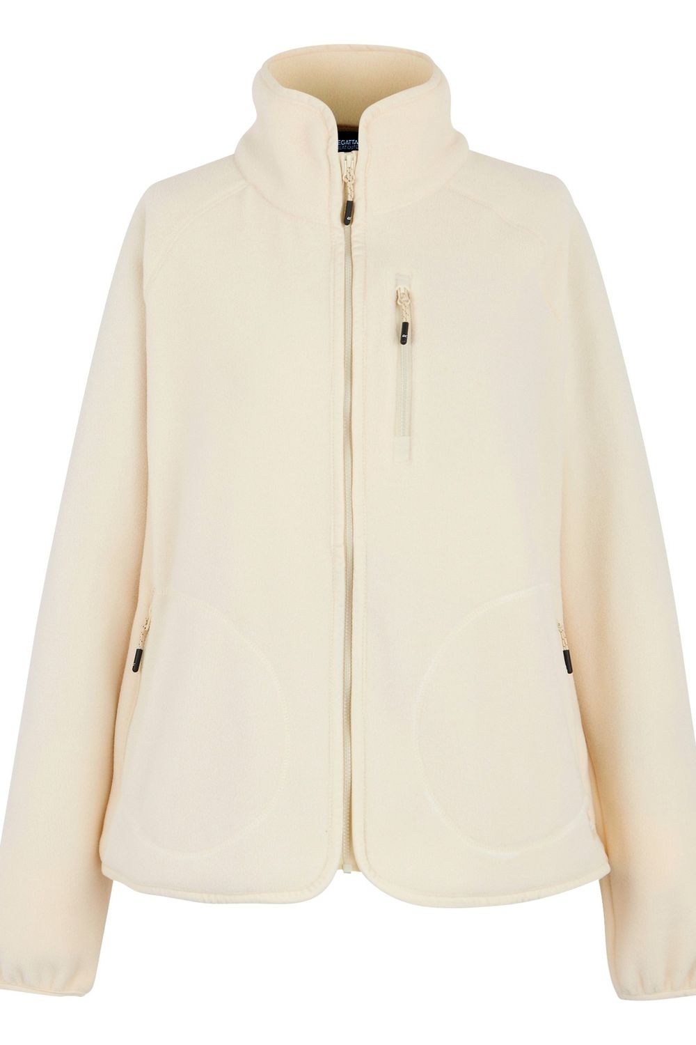 Cream Frankie Full Zip Fleece Jacket, Image 2 of 5