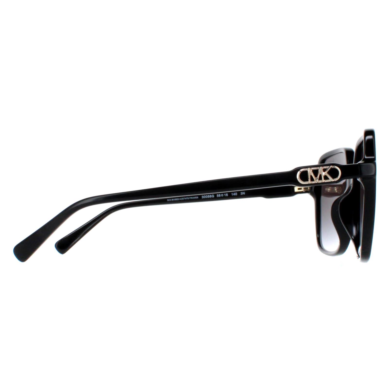 Black Michael Kors Black Square Black Dark Grey Gradient MK2196U Jasper, Image 4 of 4