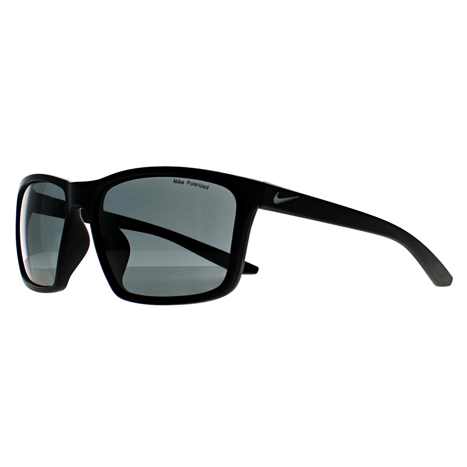 Black Rectangle Matte Black Dark Grey Polarized Valiant P FJ2001, Image 2 of 3