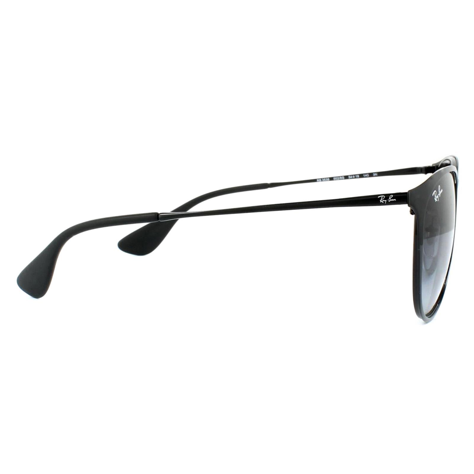 Black Round Black Grey Gradient Erika Metal 3539 Sunglasses, Image 4 of 6