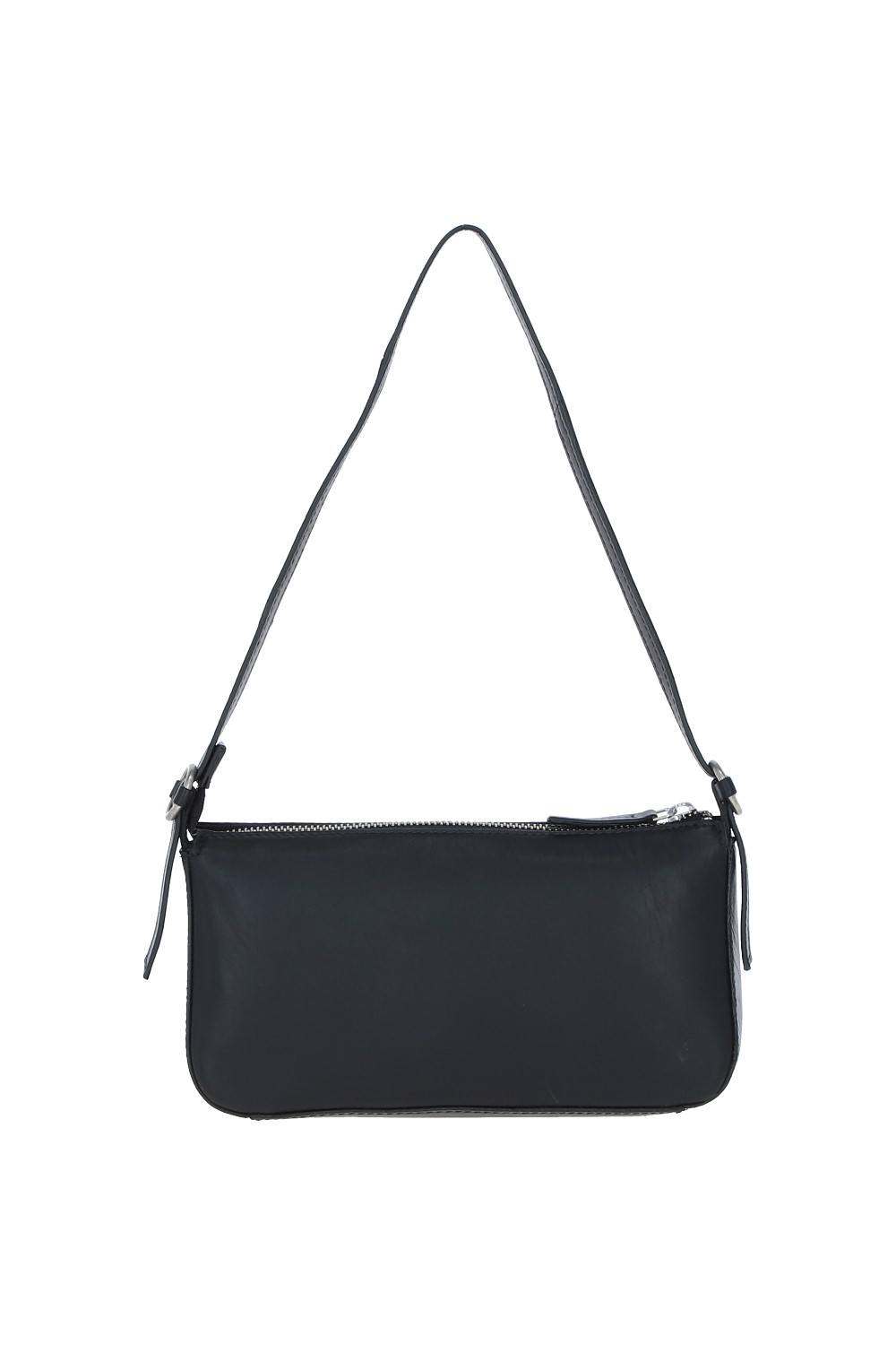 Black 'Tesoro Pelle' Plain Shoulder Bag, Image 1 of 3
