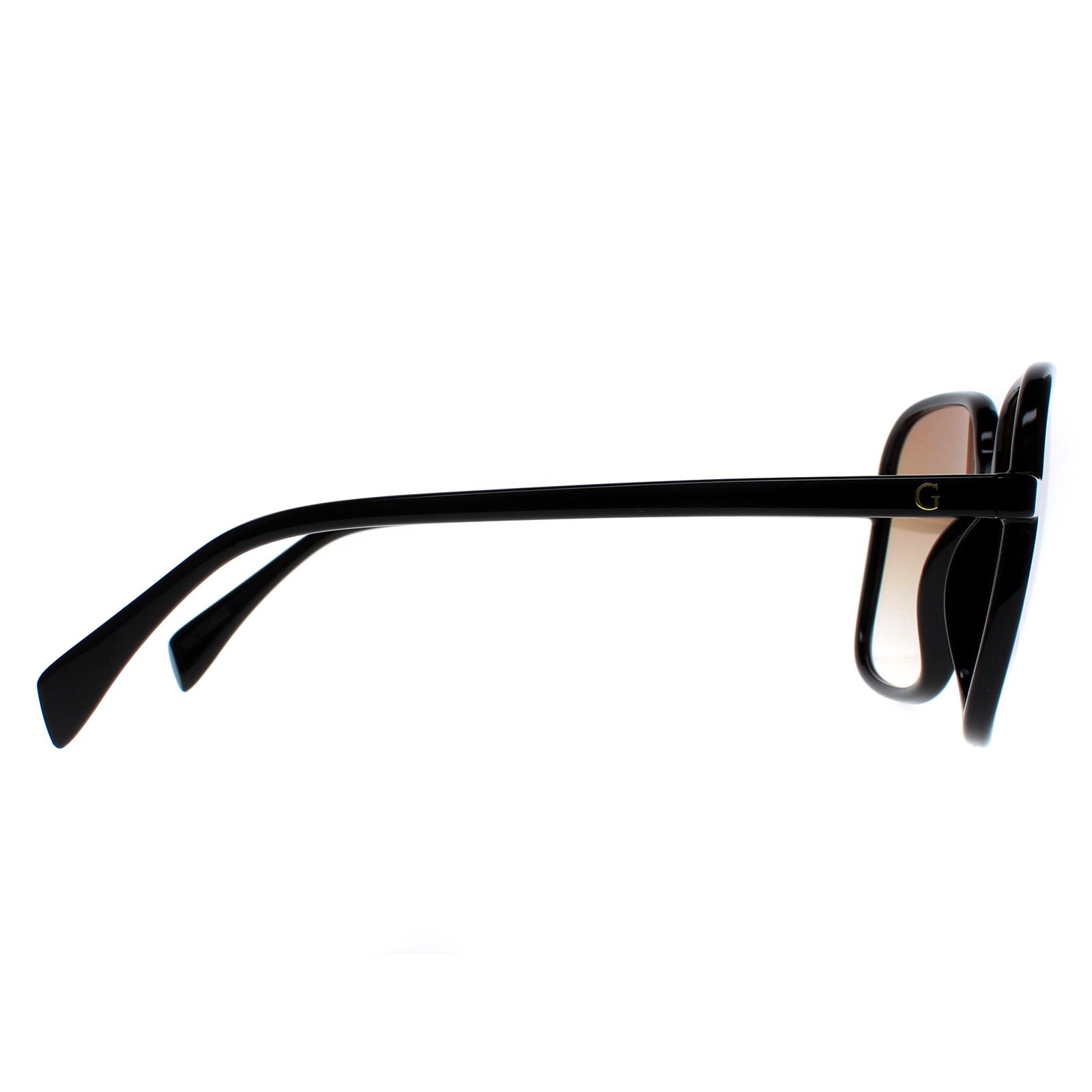 Black Guess Black Square Black Brown Gradient GF6146, Image 5 of 6