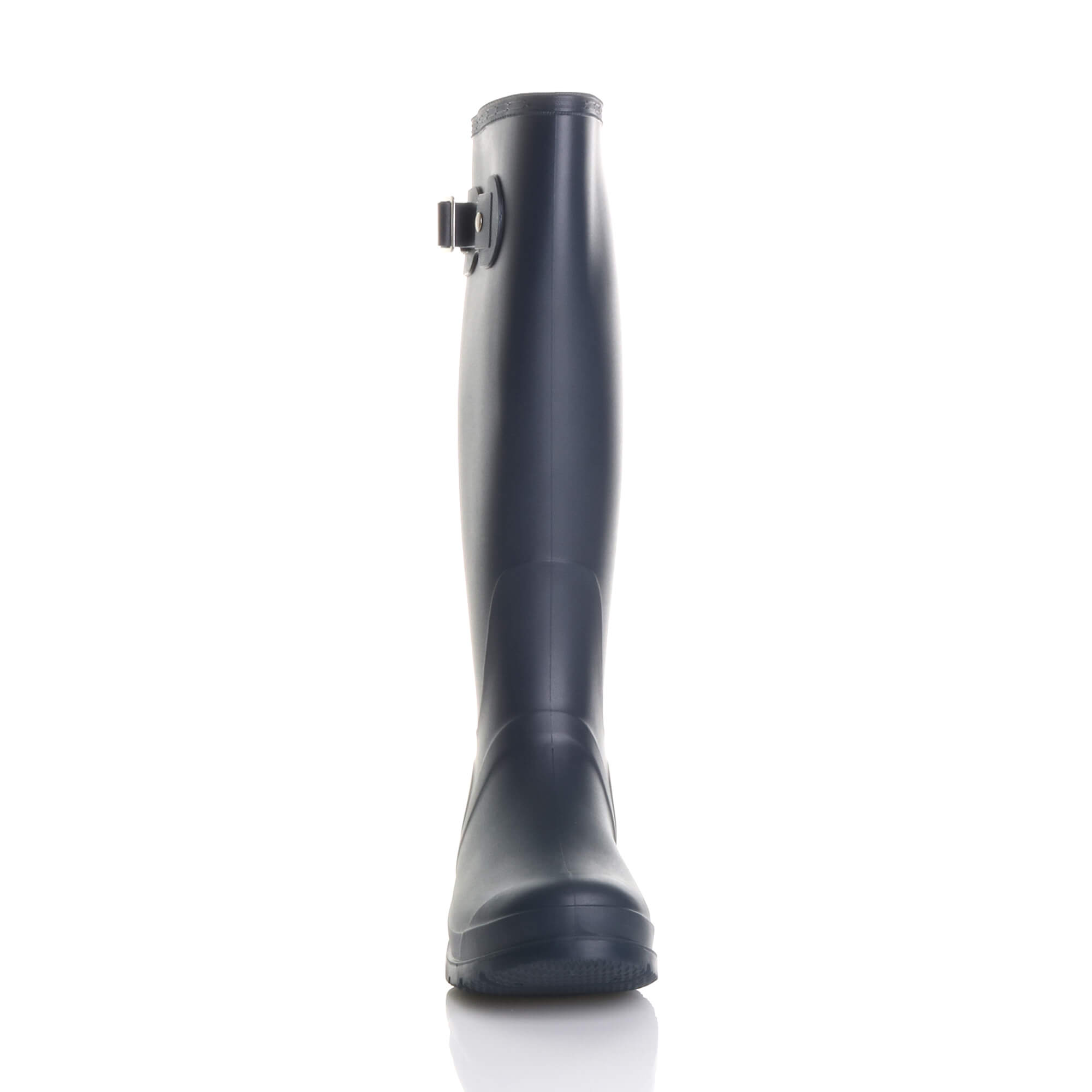 Navy Blue AJVANI Navy Blue Waterproof Wellington Boots Wellies, Image 6 of 6