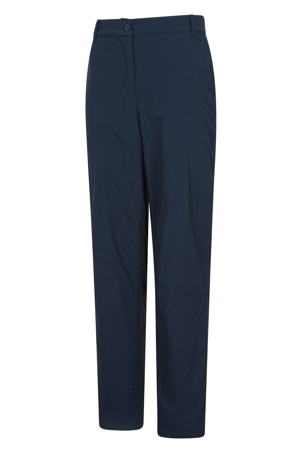 Navy Delta Fleece Lined Short Winter Trousers, Image 3 of 4