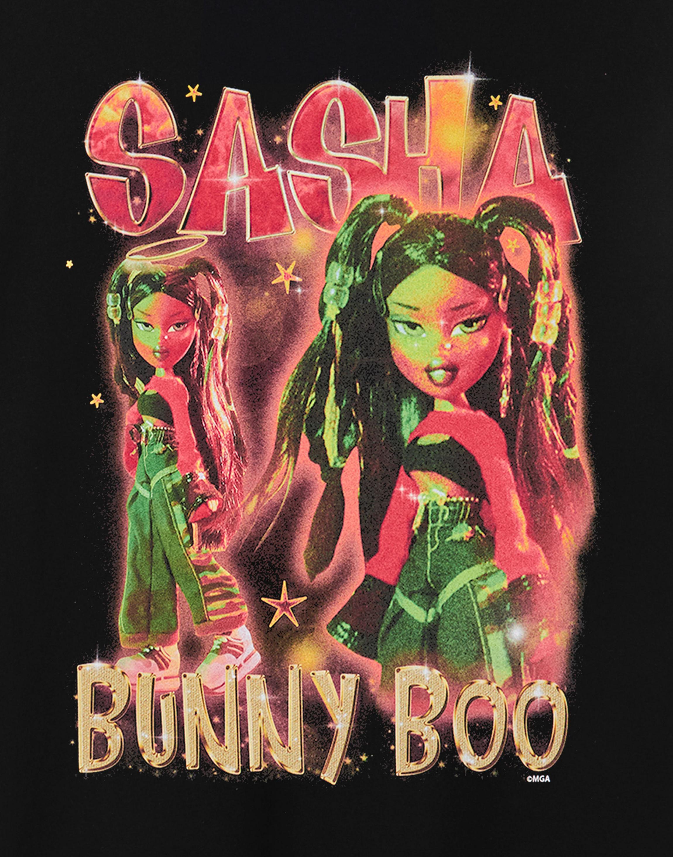 Black Bratz Sasha Medium T-Shirt, Image 6 of 6