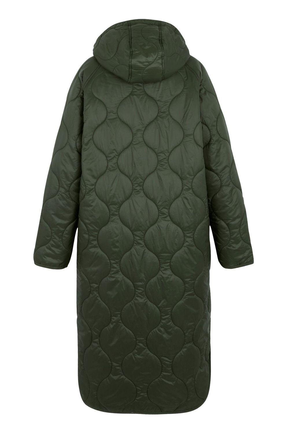 Khaki Triea Quilted Jacket, Image 2 of 5
