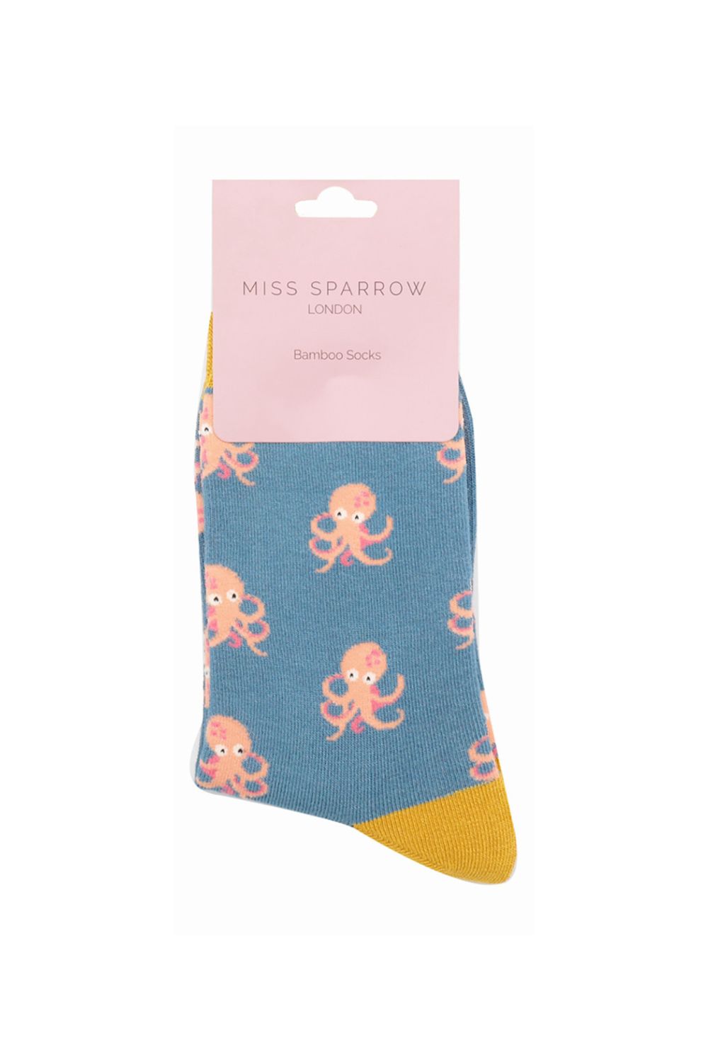 Aquamarine 1 Pack Novelty Animal Patterned Bamboo Socks, Image 2 of 4