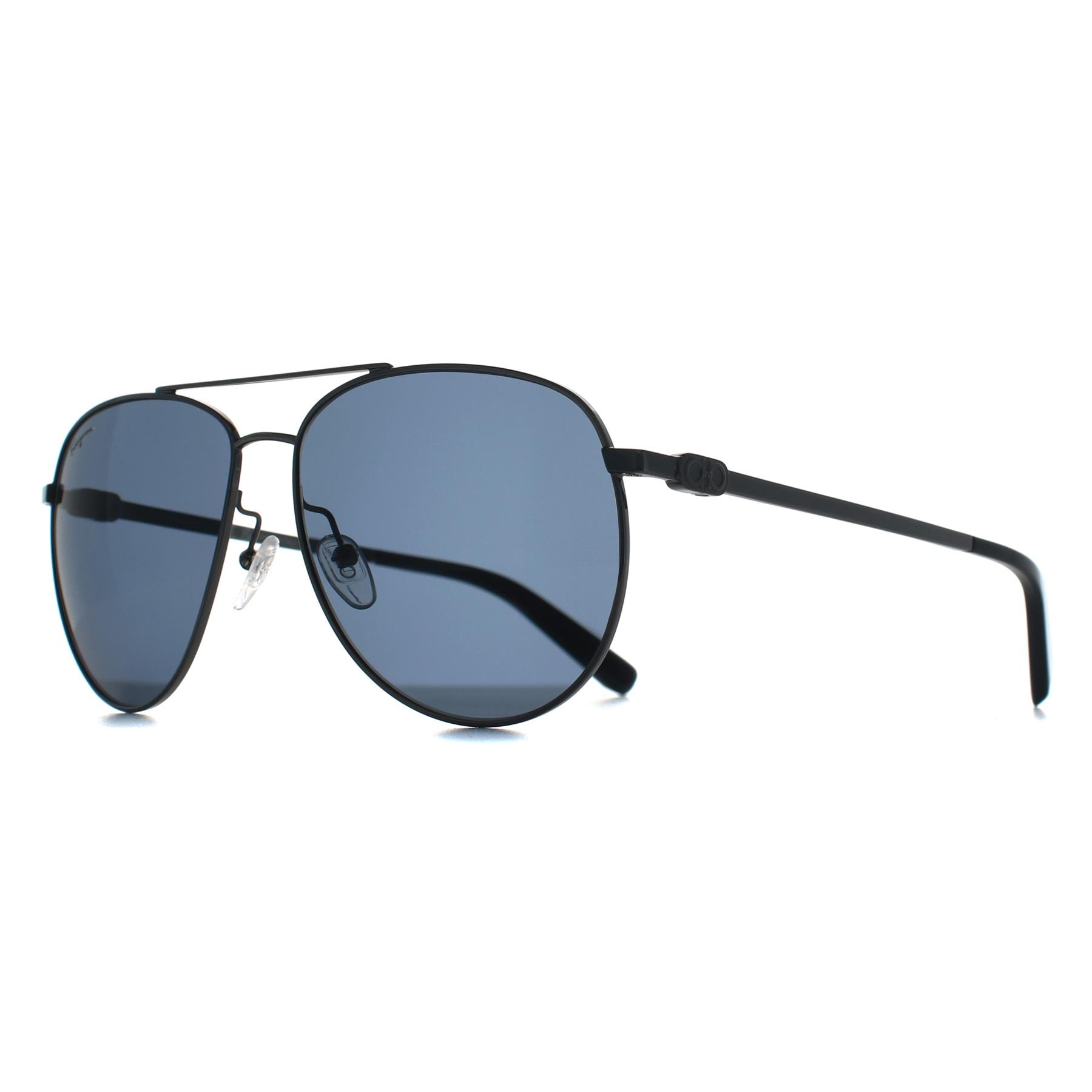 Grey Aviator Dark Gunmetal Blue SF157S, Image 2 of 3