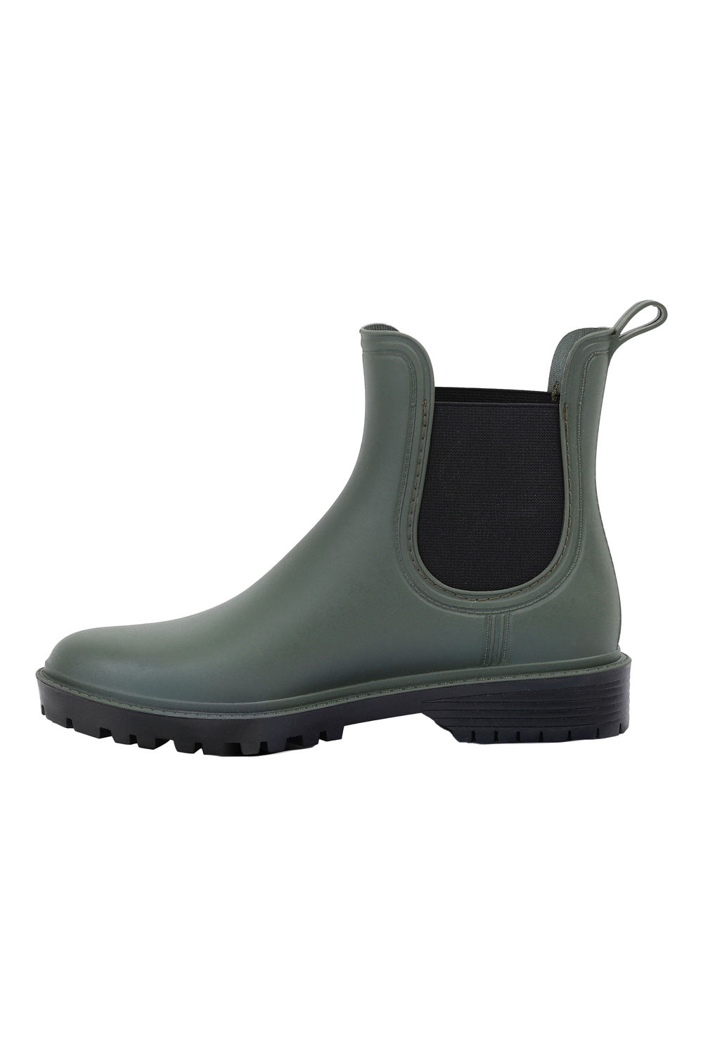 Dark Green Lady Harriett II Ankle Wellington Boots, Image 2 of 4