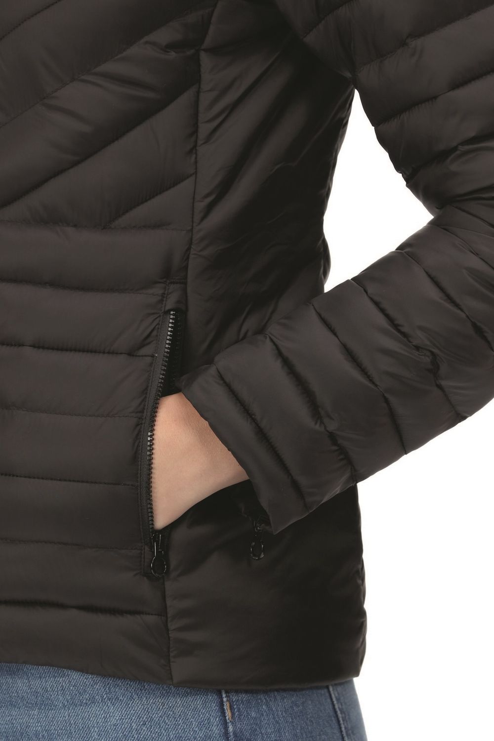 Black Regatta Black Kamilla Insulated Jacket, Image 5 of 8