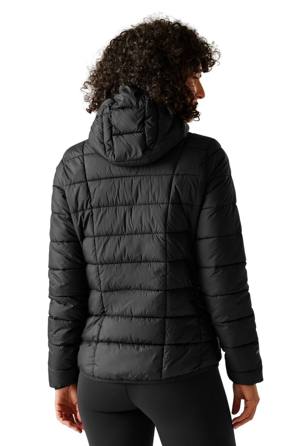 Black Regatta Black Asper Padded Jacket, Image 5 of 6
