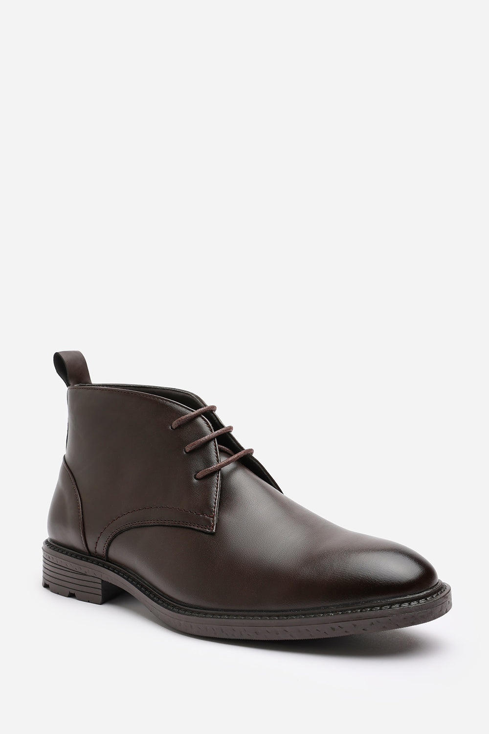 Dark Brown 'Mason' Lace Up Ankle Boots, Image 3 of 7