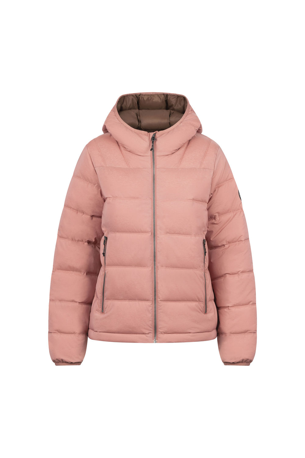 Terracotta Rollins Hooded Jacket, Image 1 of 3