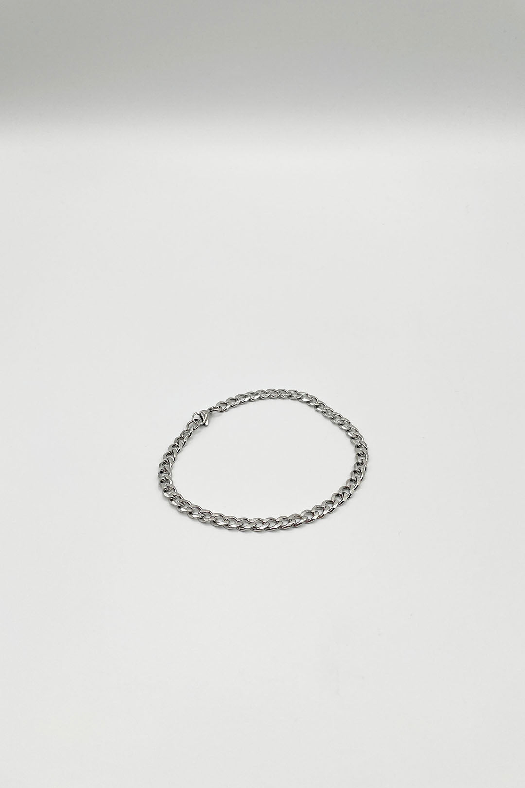 Silver Cuban Bracelet in Silver 5mm, Image 3 of 3