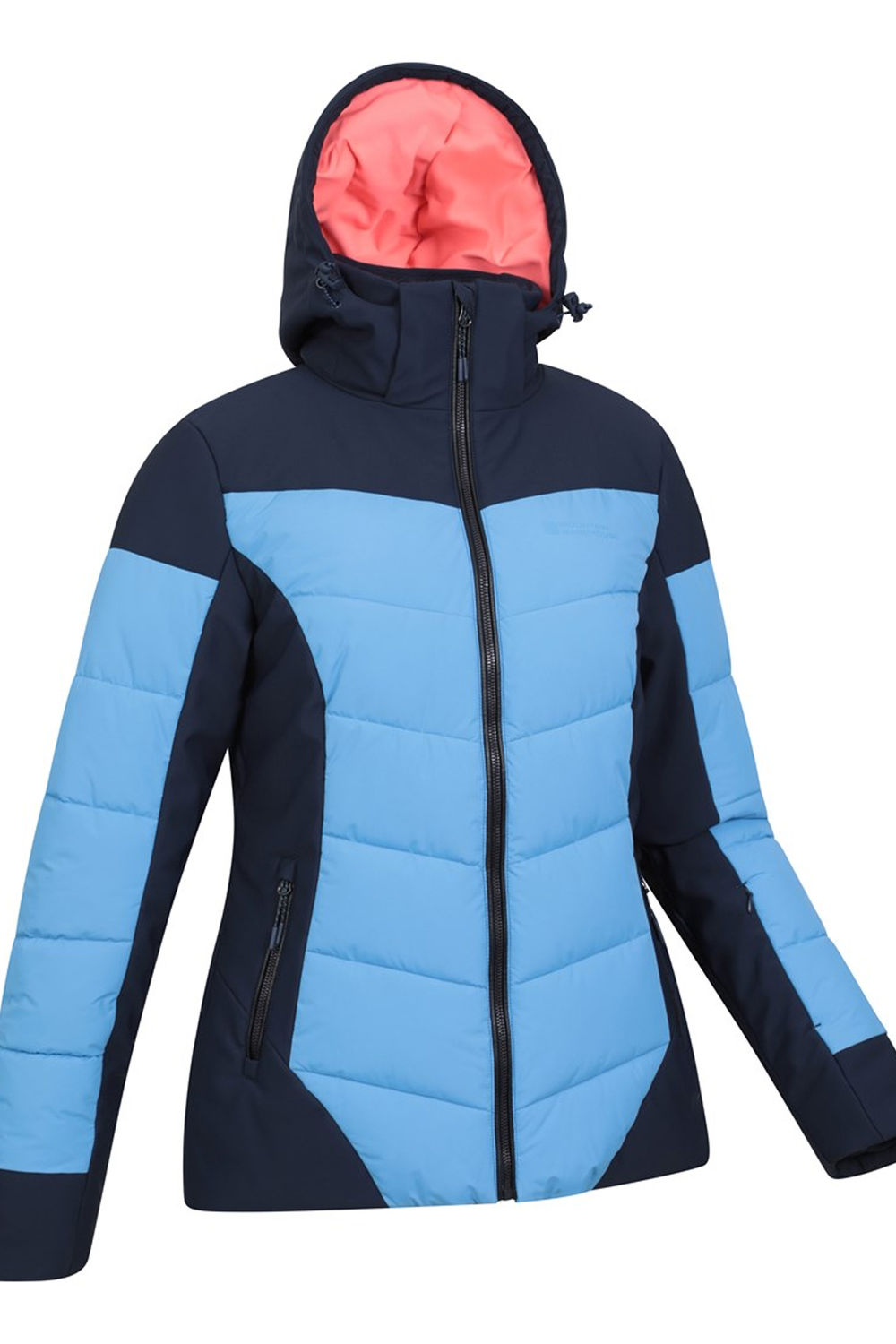 Navy Resort RECCO Padded Ski Jacket, Image 3 of 4