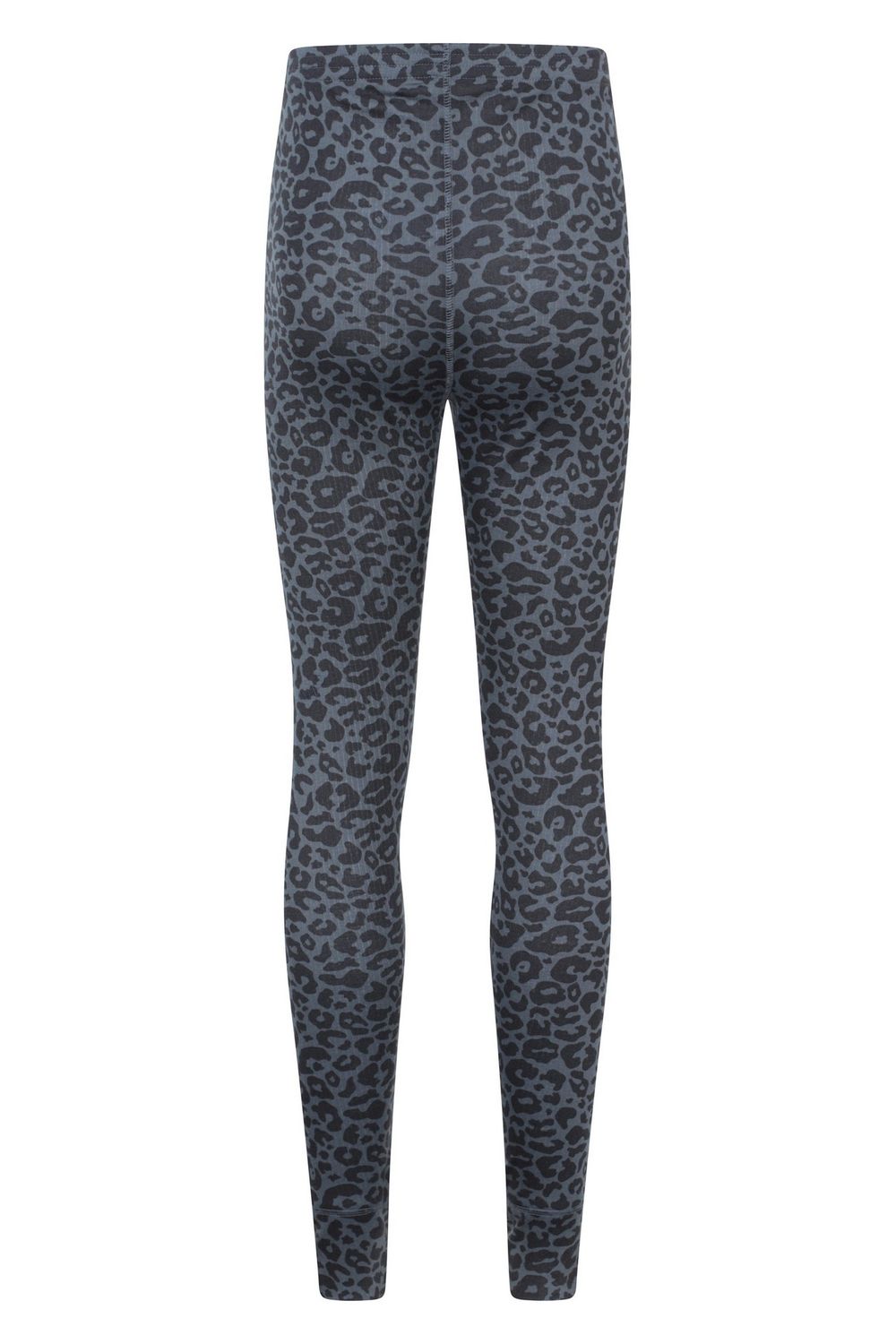 Grey Talus Leopard Print Thermal Leggings, Image 2 of 4
