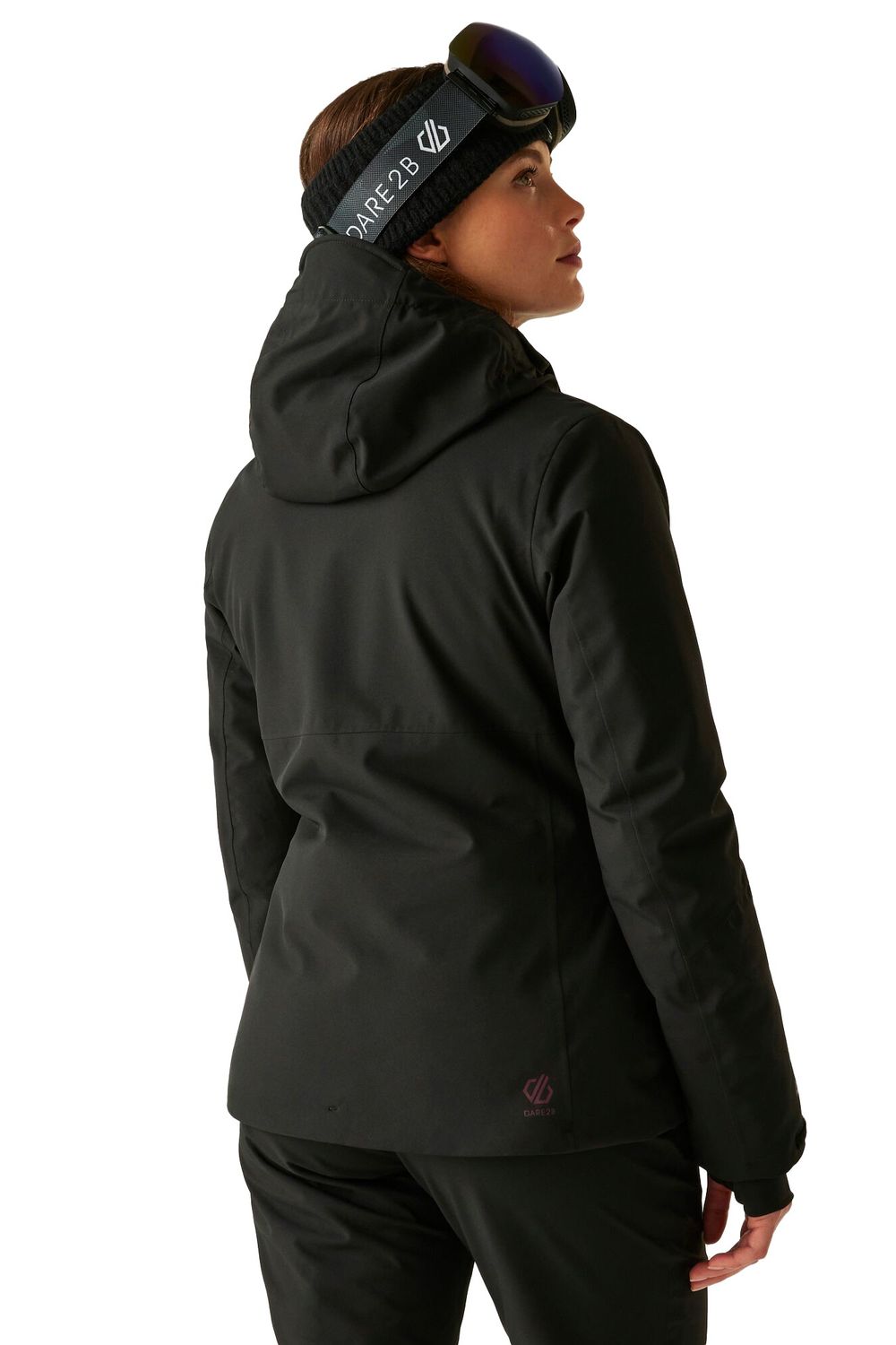 Black Flurry II Waterproof Ski Jacket, Image 4 of 5