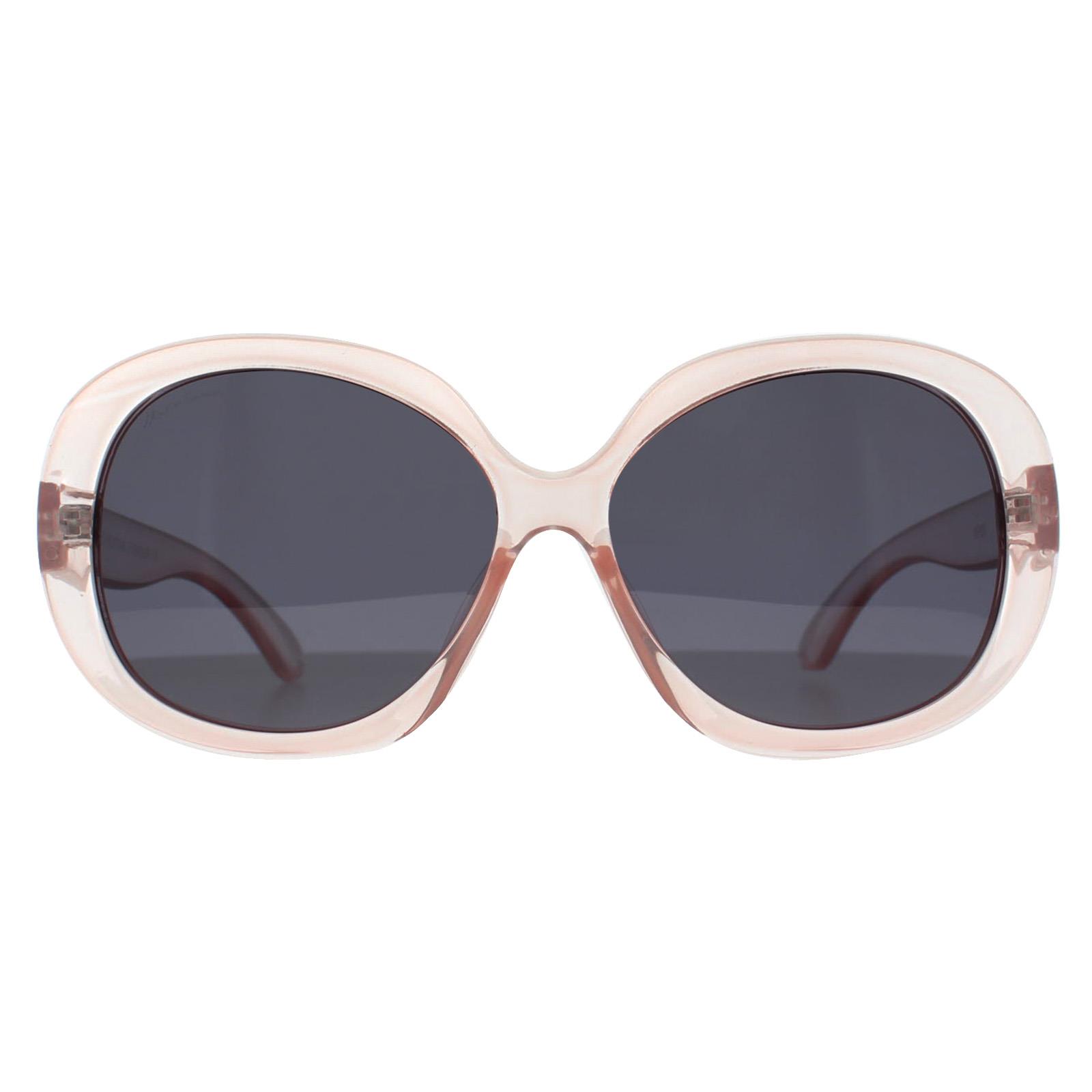 Pink Round Transparent Pink Smoke Polarized MP63, Image 1 of 4