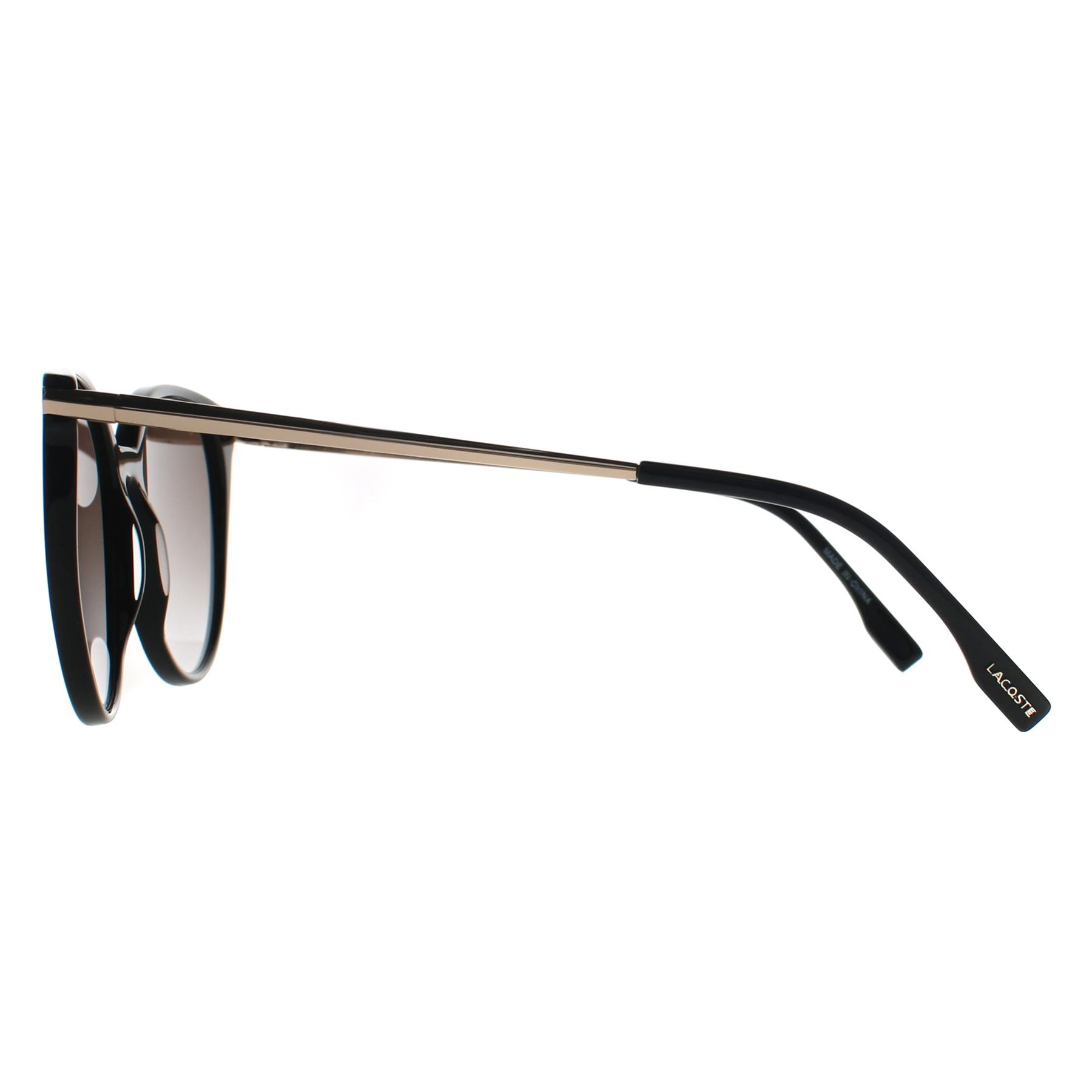 Black Lacoste Black Round Black Grey Gradient L928S, Image 3 of 3