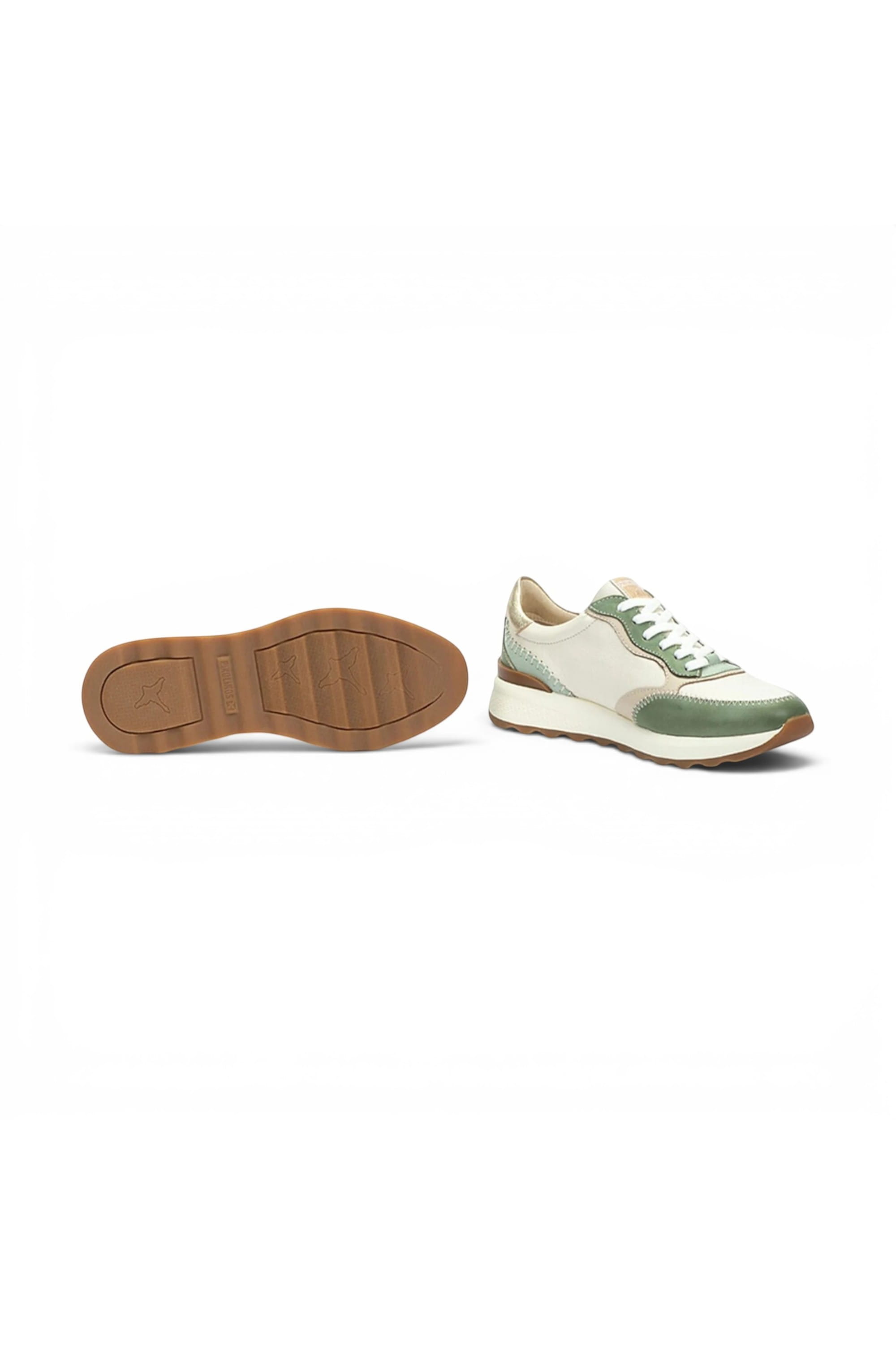 Green Womens Casual Sneaker Trainers W1M6625C3, Image 6 of 7