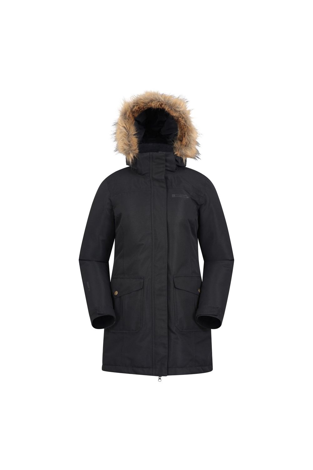 Black Tarka II Long Padded Jacket, Image 1 of 5