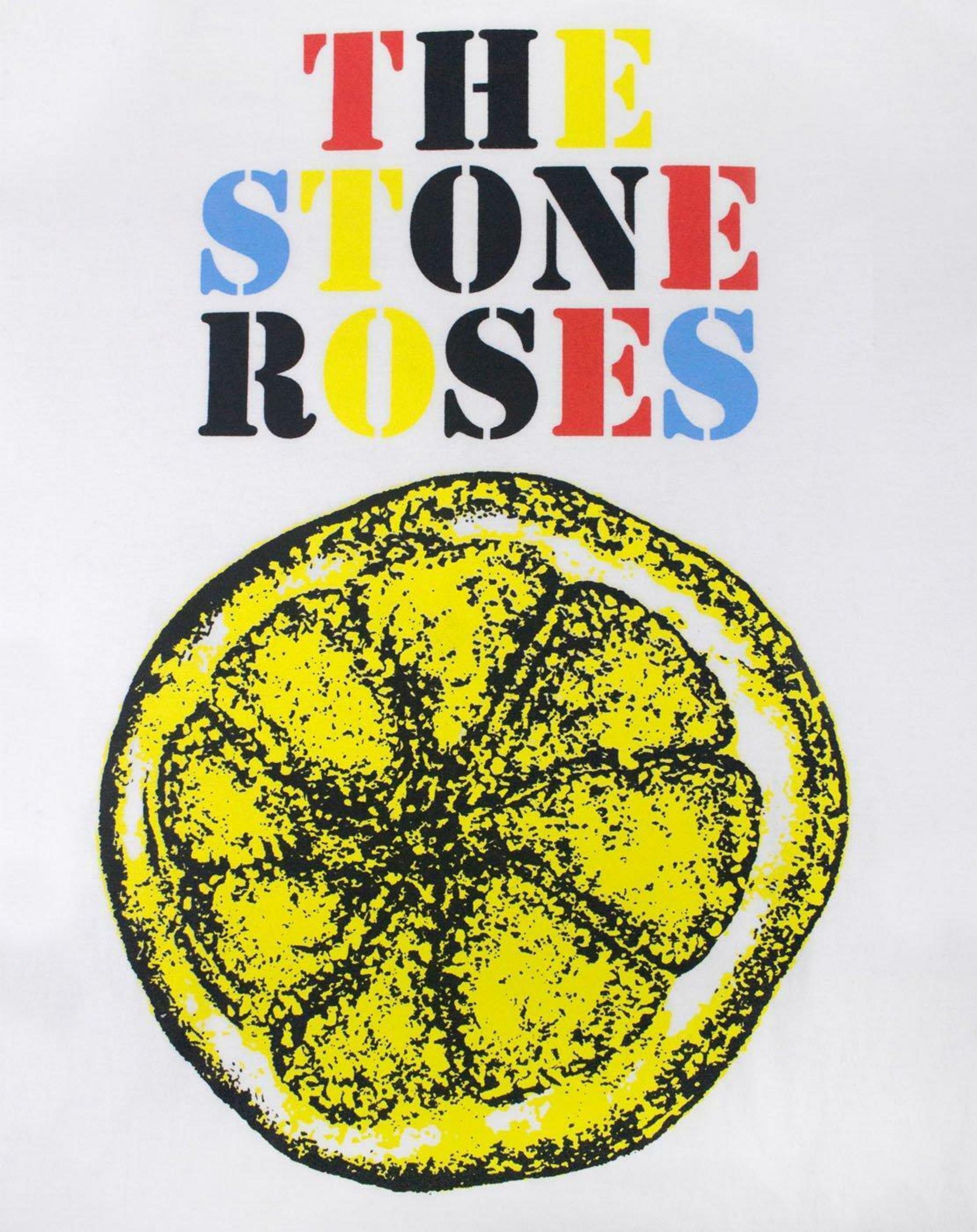 White The Stone Roses Lemon Women's Vest, Image 2 of 4
