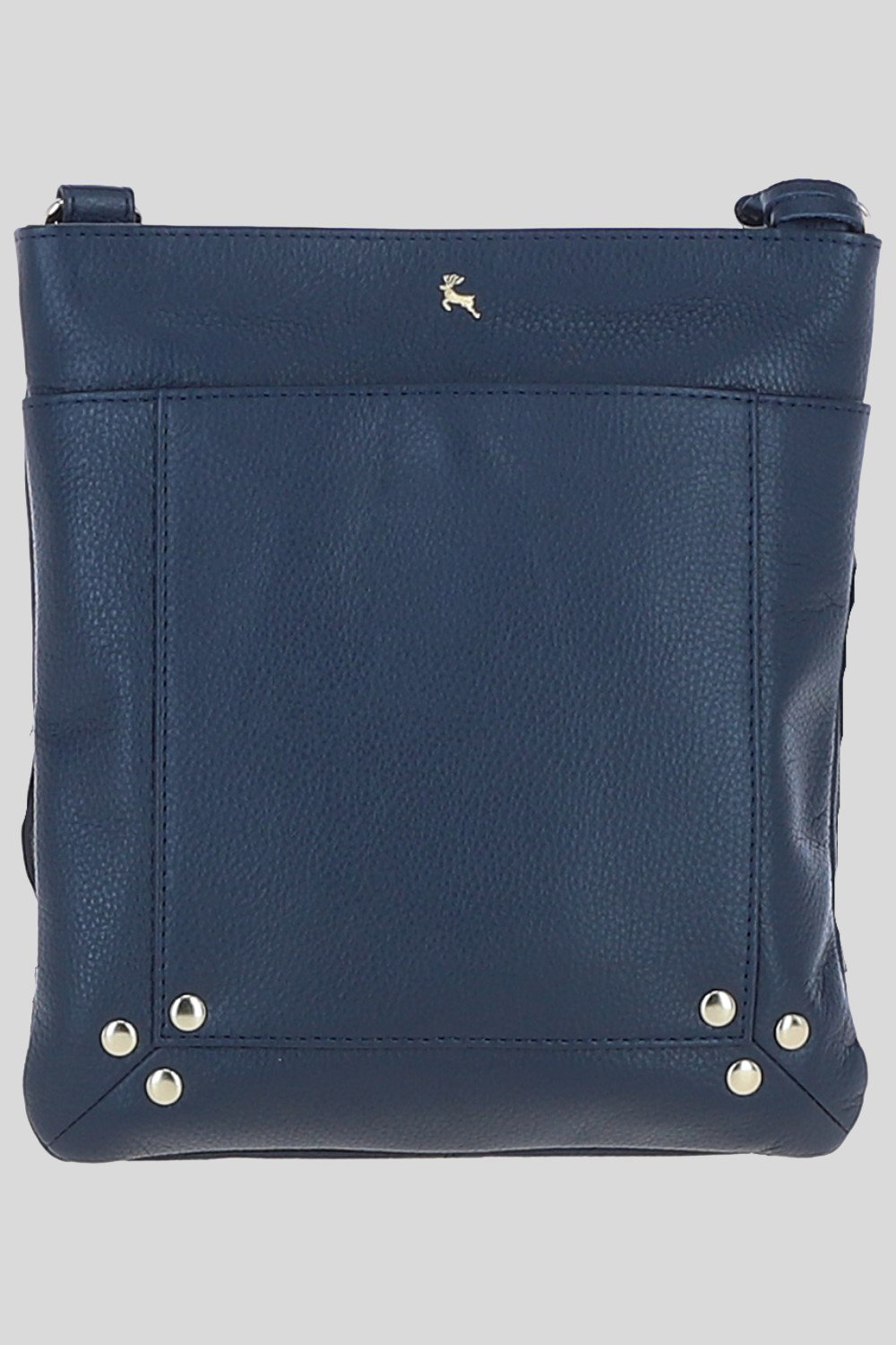 Navy 'Doriana' Real Leather Crossbody Bag, Image 1 of 5