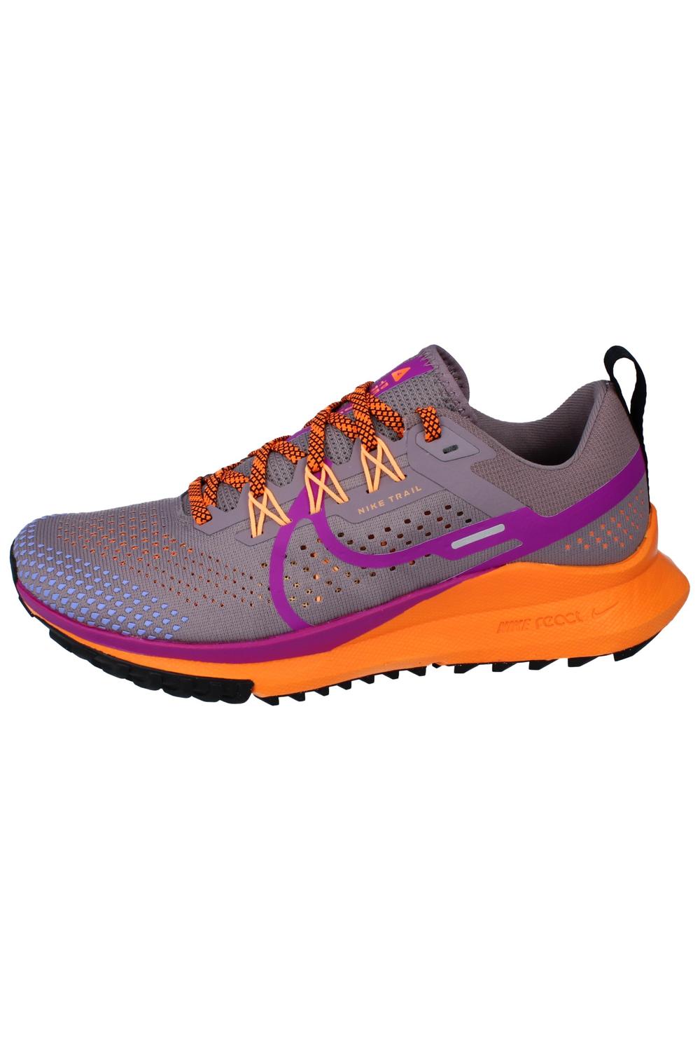 Purple React Pegasus Trail 4 Running Trainers, Image 1 of 6