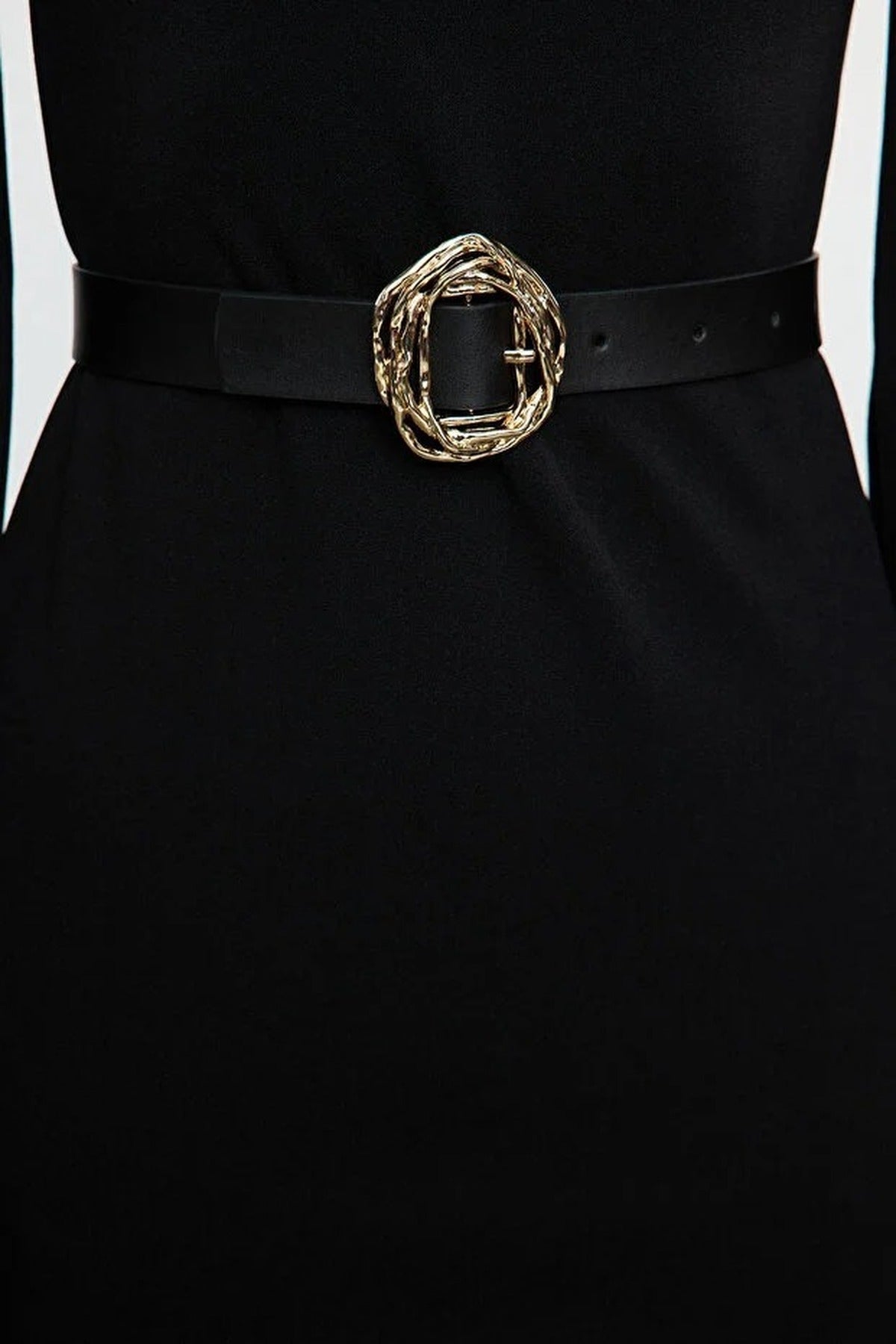 Multi Double Pack Statement Buckle Women’s Waist Belt Set, Image 2 of 3