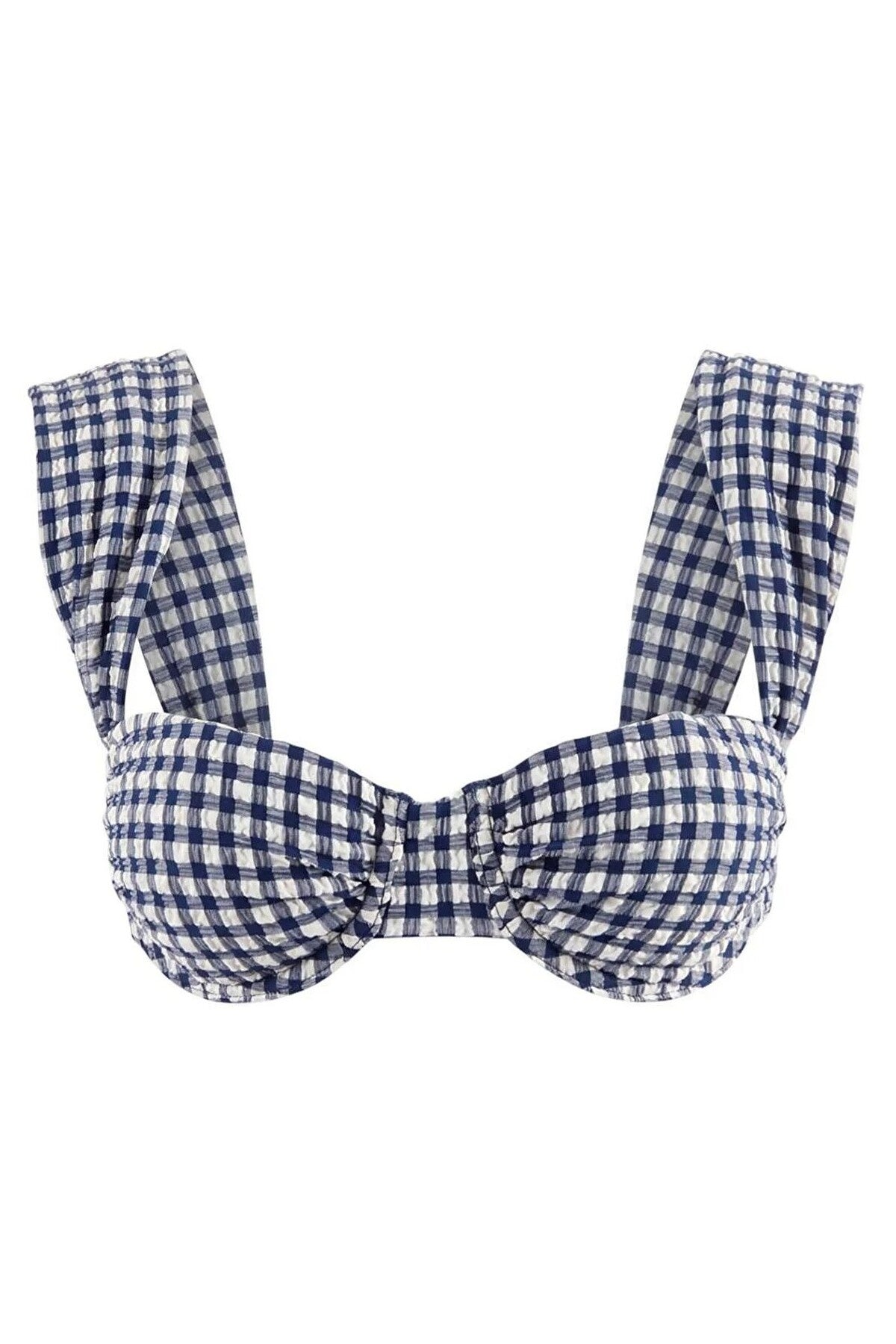 Multi Textured Balconette Bikini Top, Image 1 of 2