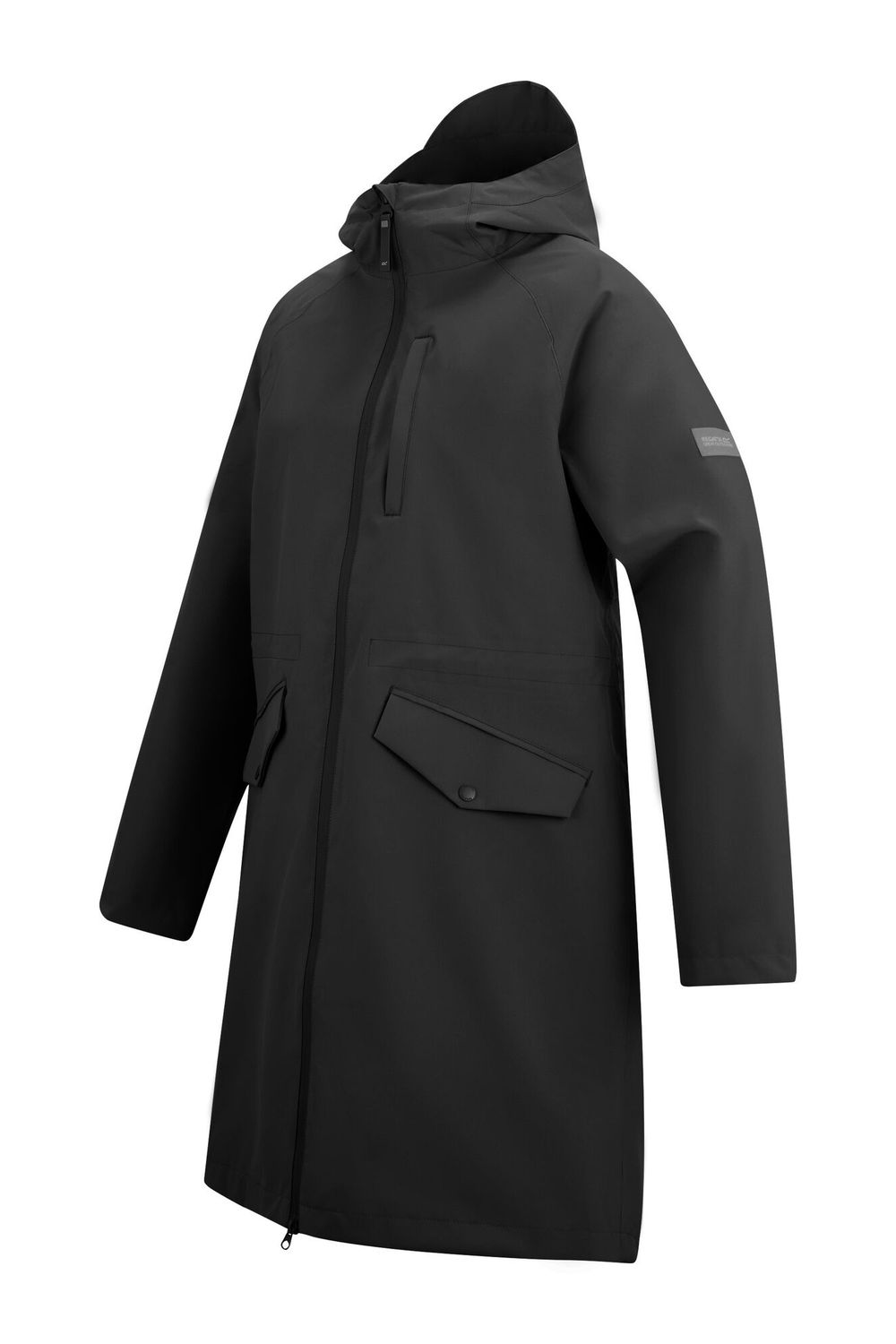 Black Regatta Black Levita Waterproof Jacket, Image 3 of 4