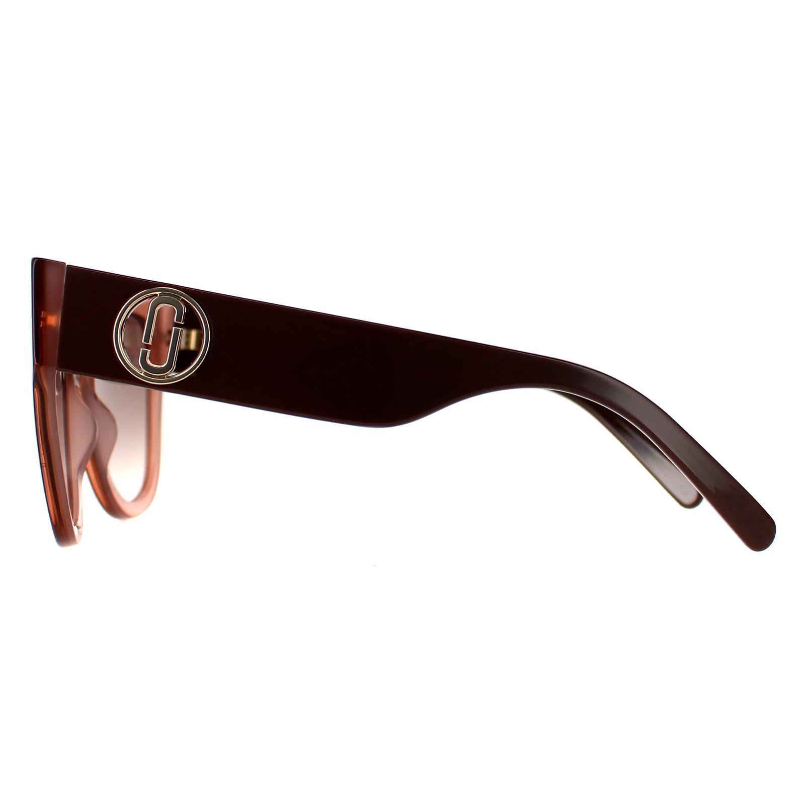 Brown Marc Jacobs Brown Cat Eye Brick Brown Gradient MARC 697/S, Image 3 of 4
