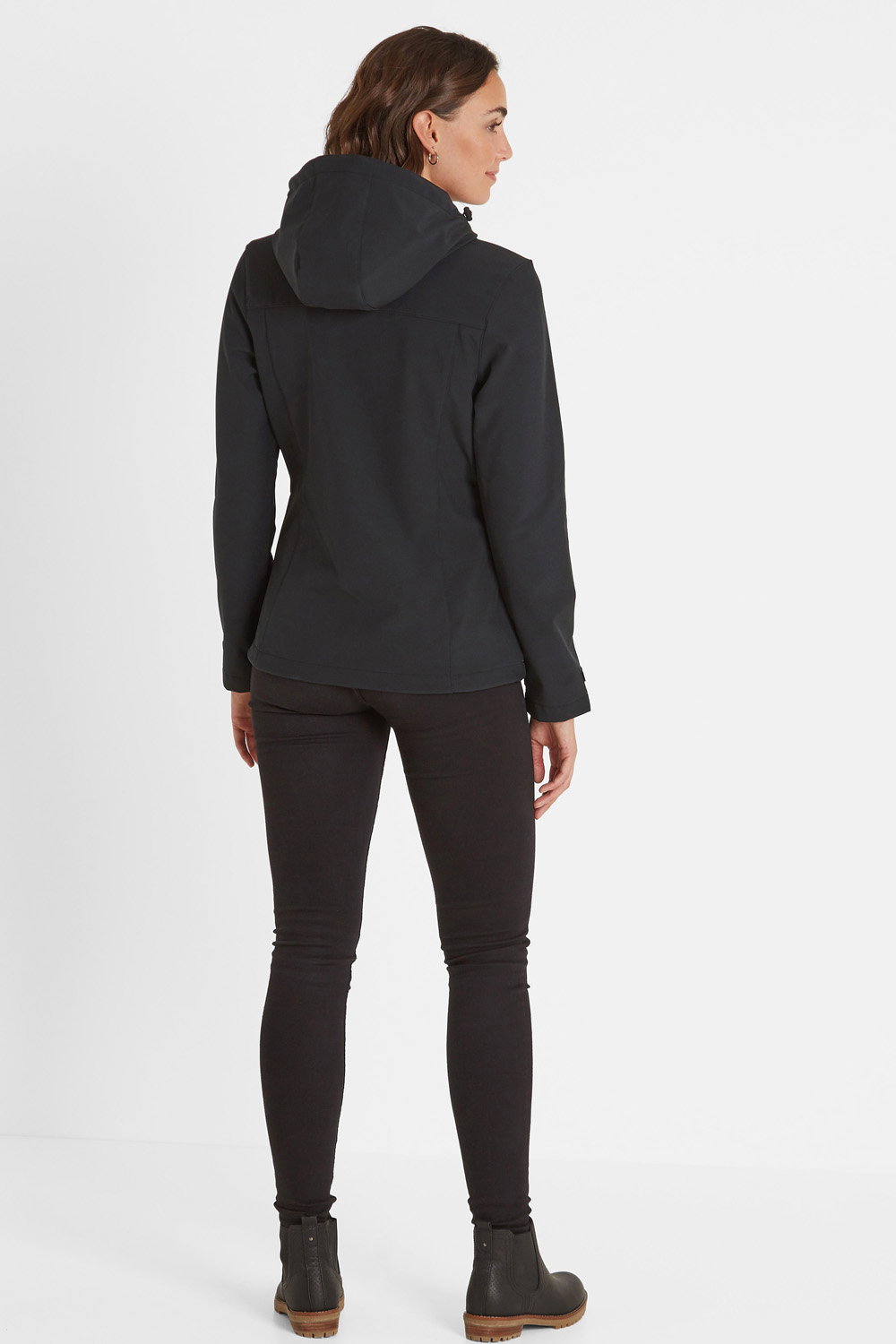 Black Keld Shower Resistant Hooded Jacket, Image 5 of 6
