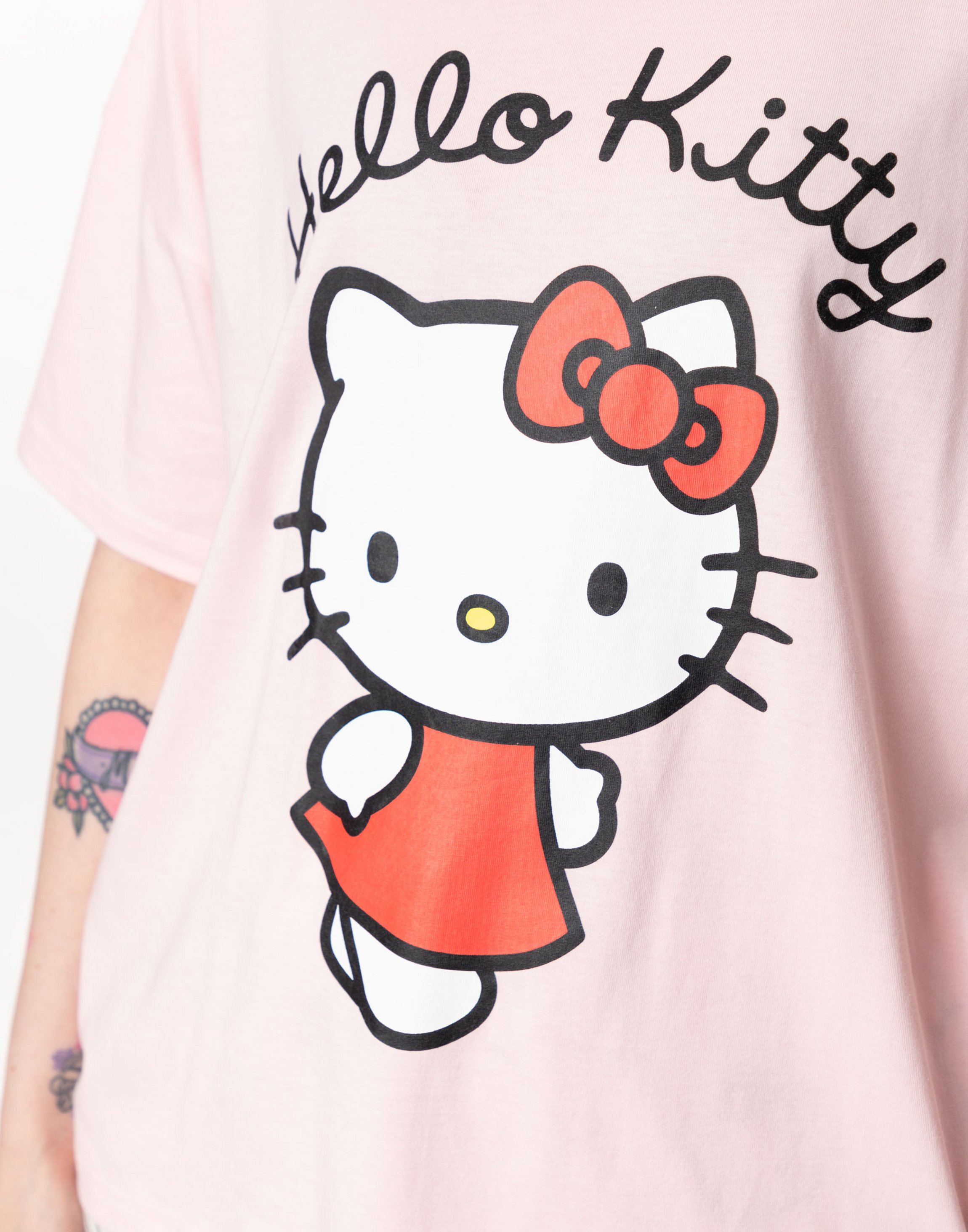 Pink Hello Kitty Pink Hello Kitty Character X-Large Pyjama Set, Image 3 of 6