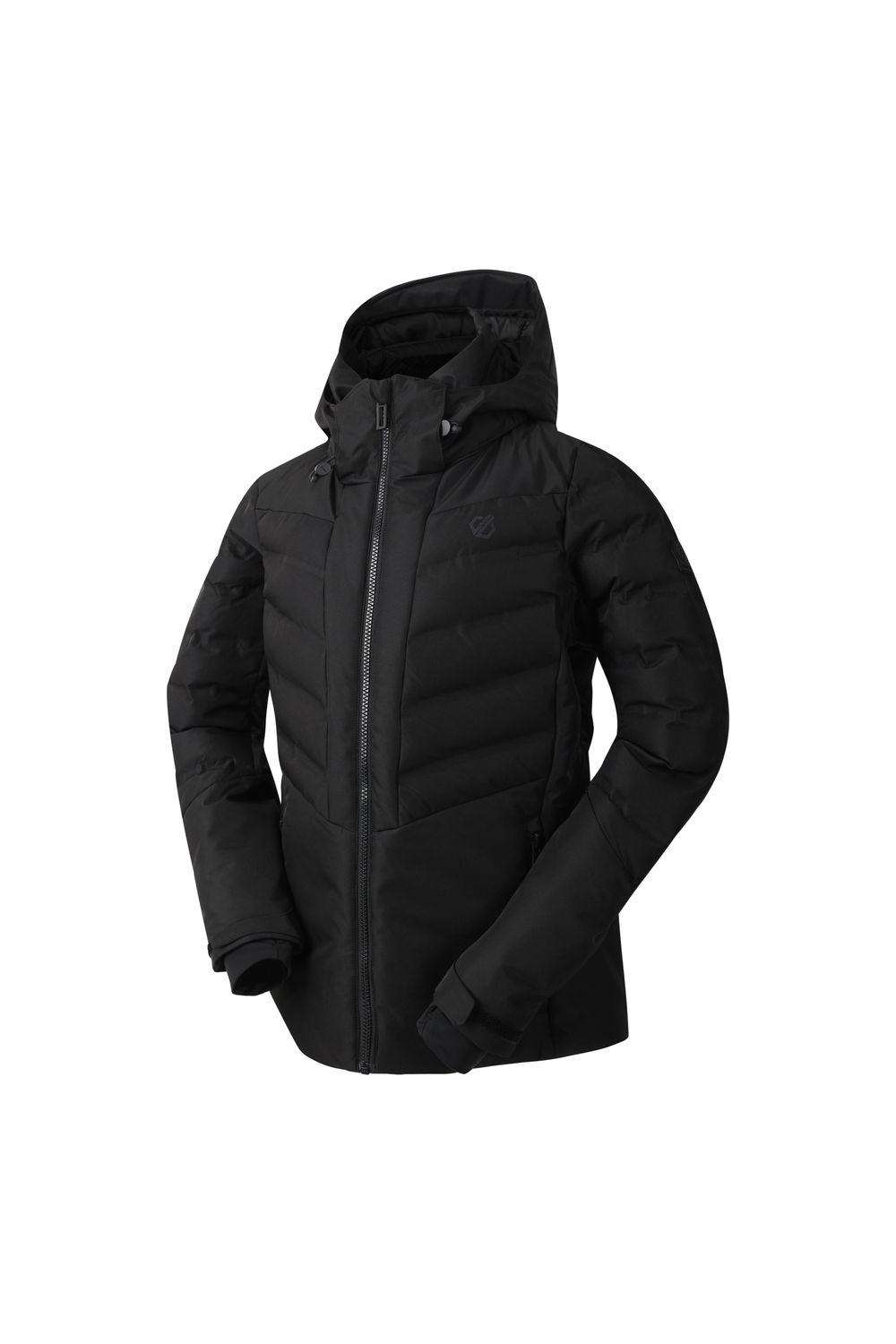 Black Gliding Waterproof Ski Jacket, Image 4 of 5
