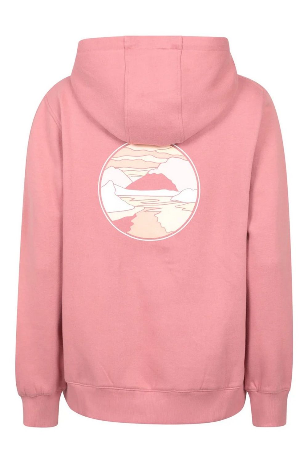 Light Pink Landscape Regular Hoodie, Image 2 of 3