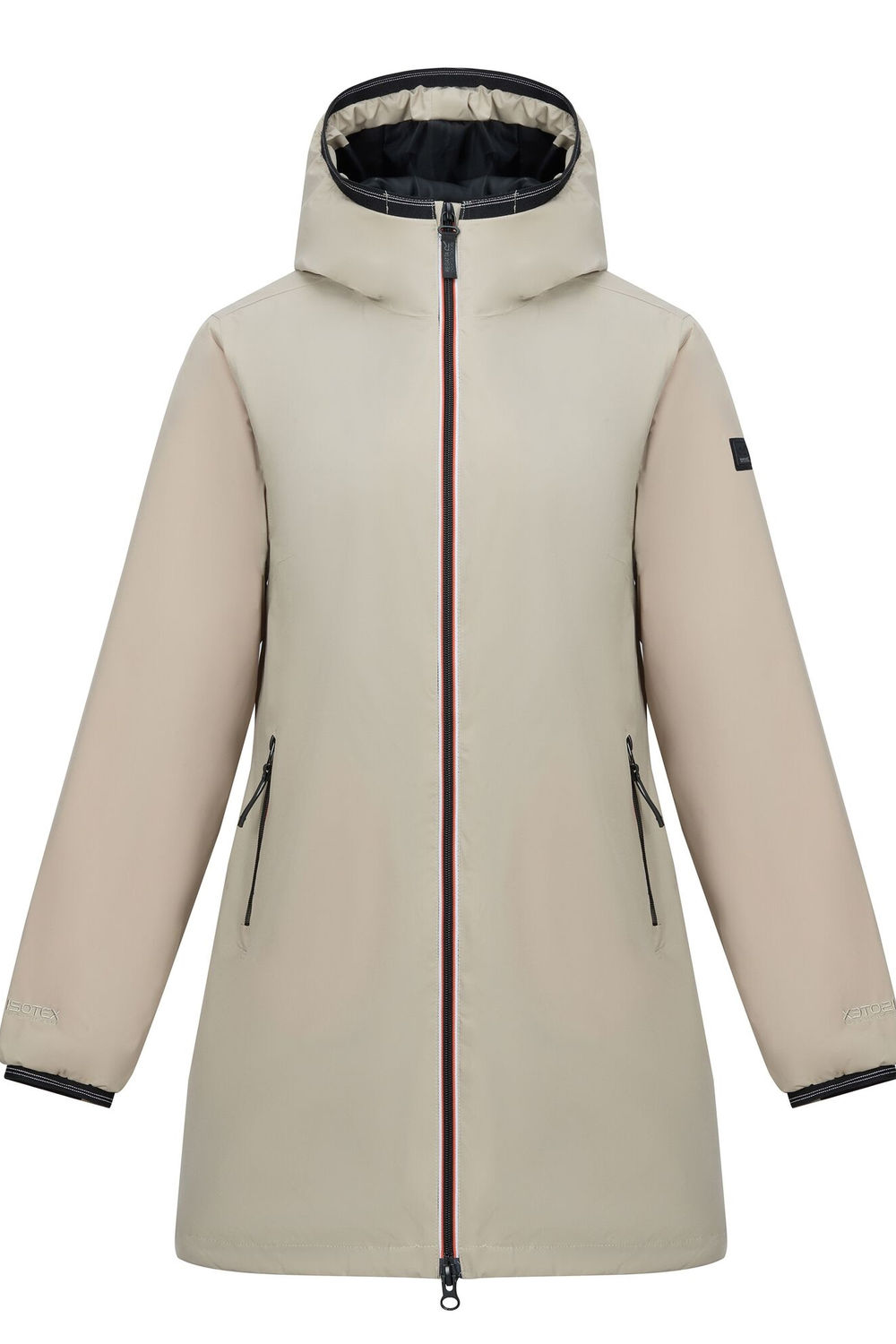 Ecru Regatta Ecru Lenika Waterproof Jacket, Image 1 of 5