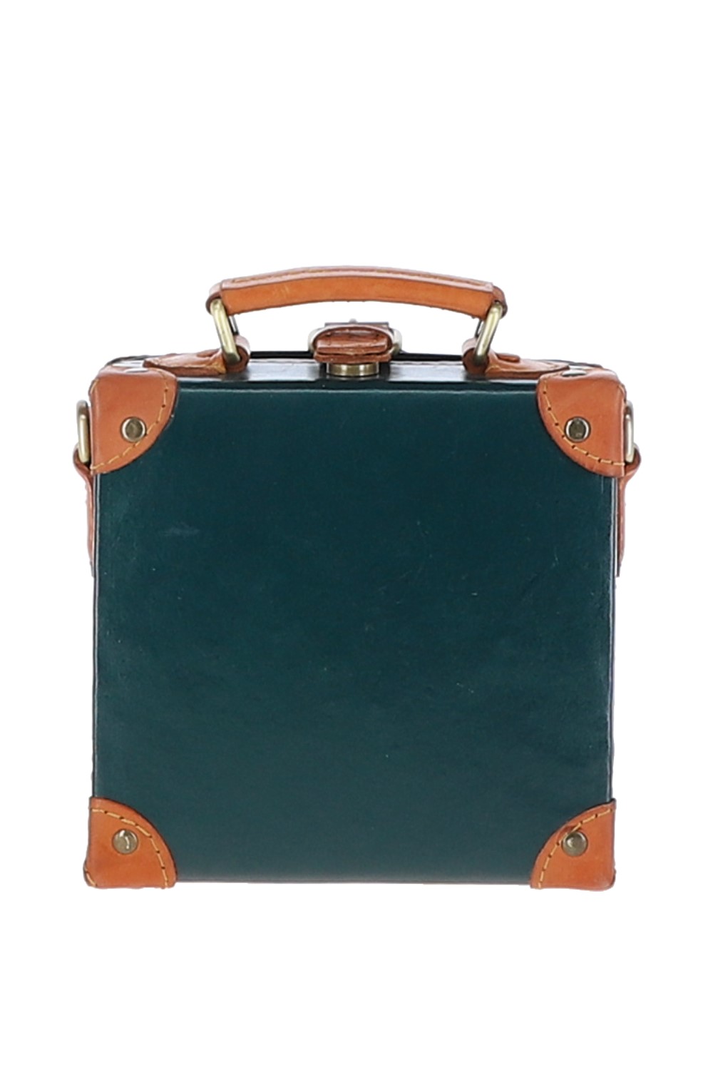 Green Real Leather Trinket Box, Image 4 of 5