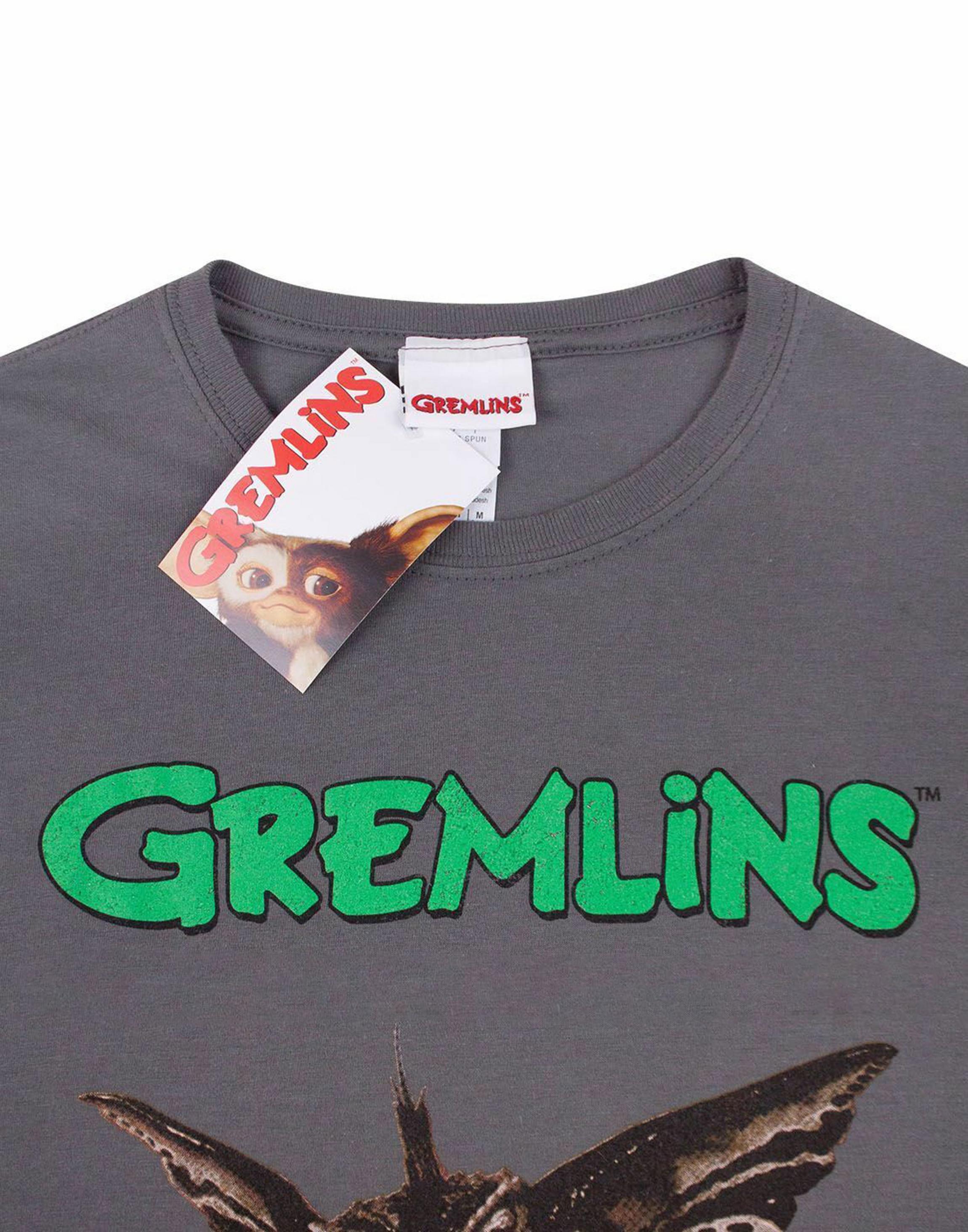 Charcoal Gremlins Spike Women's T-Shirt, Image 3 of 4