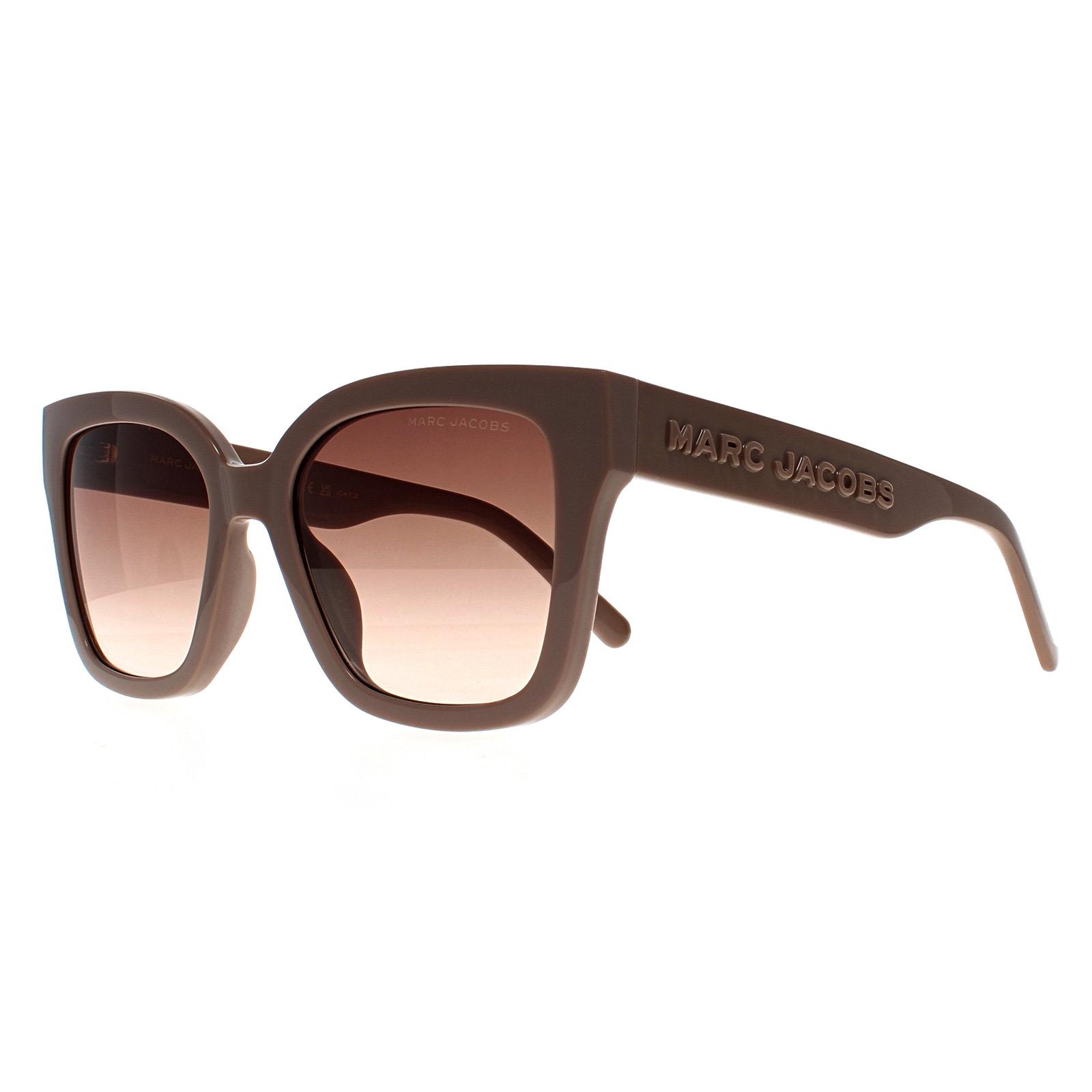 Beige Marc Jacobs Beige Square Beige Brown Gradient MARC 658/S, Image 2 of 6