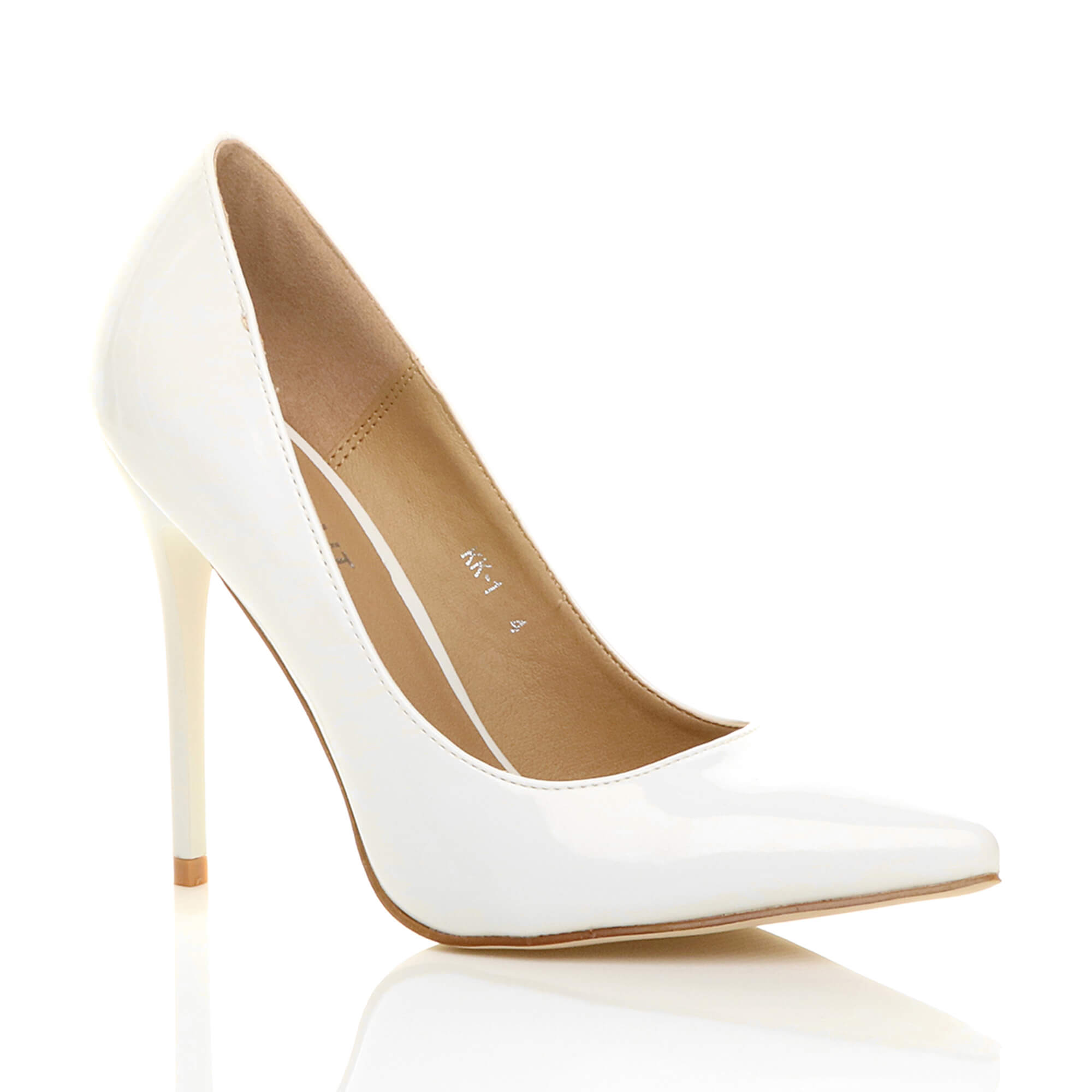 Black High Heel Stiletto Pointed Toe Court Shoes