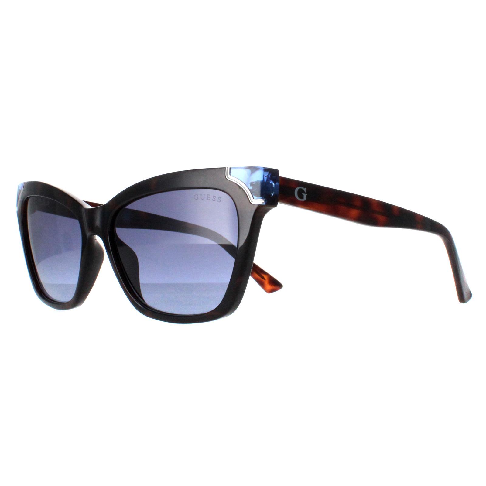 Brown Guess Brown Rectangle Blonde Havana Blue Gradient GU7840, Image 2 of 4
