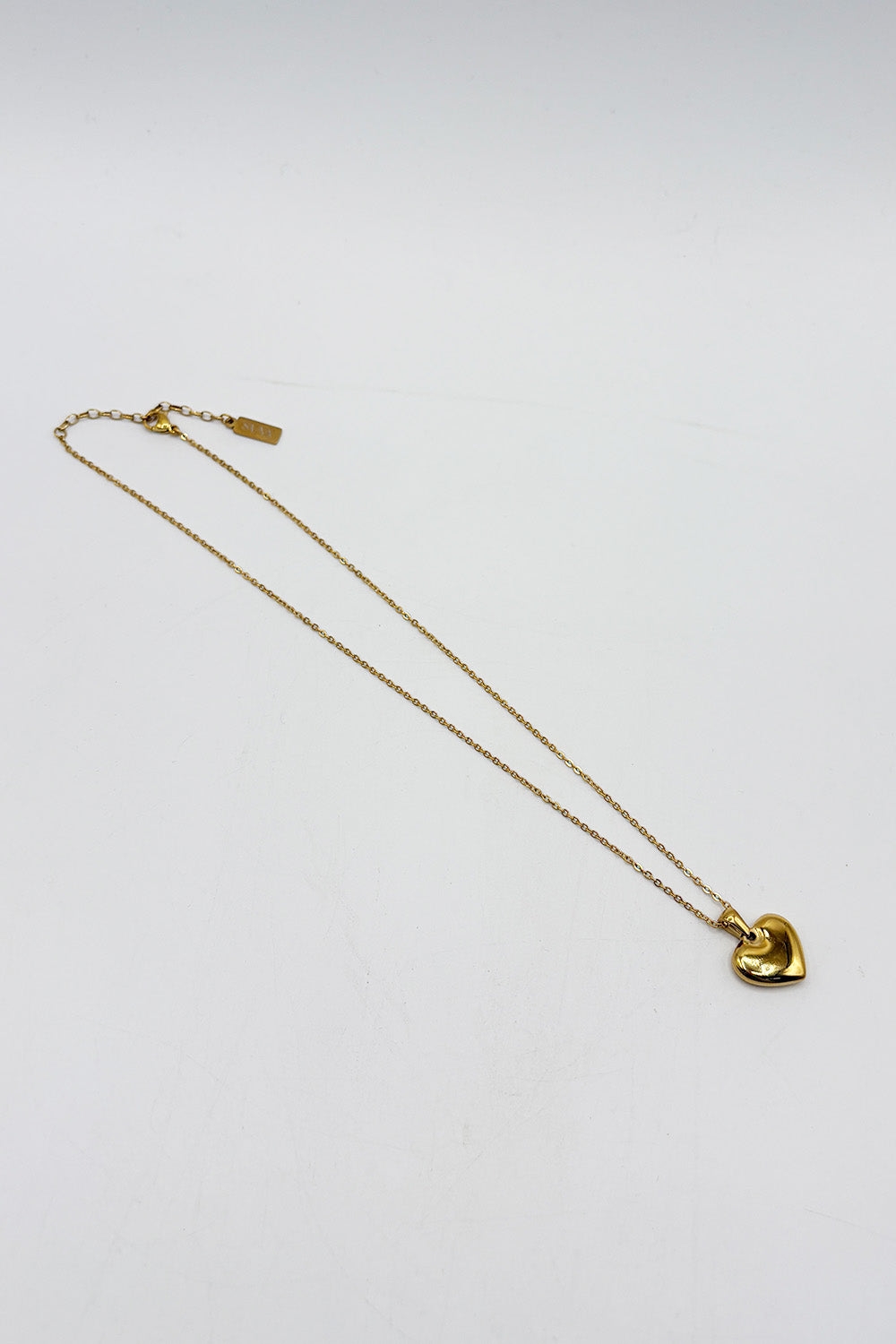 Gold Heart Pendant Necklace in Gold - Gift boxed, Image 3 of 5