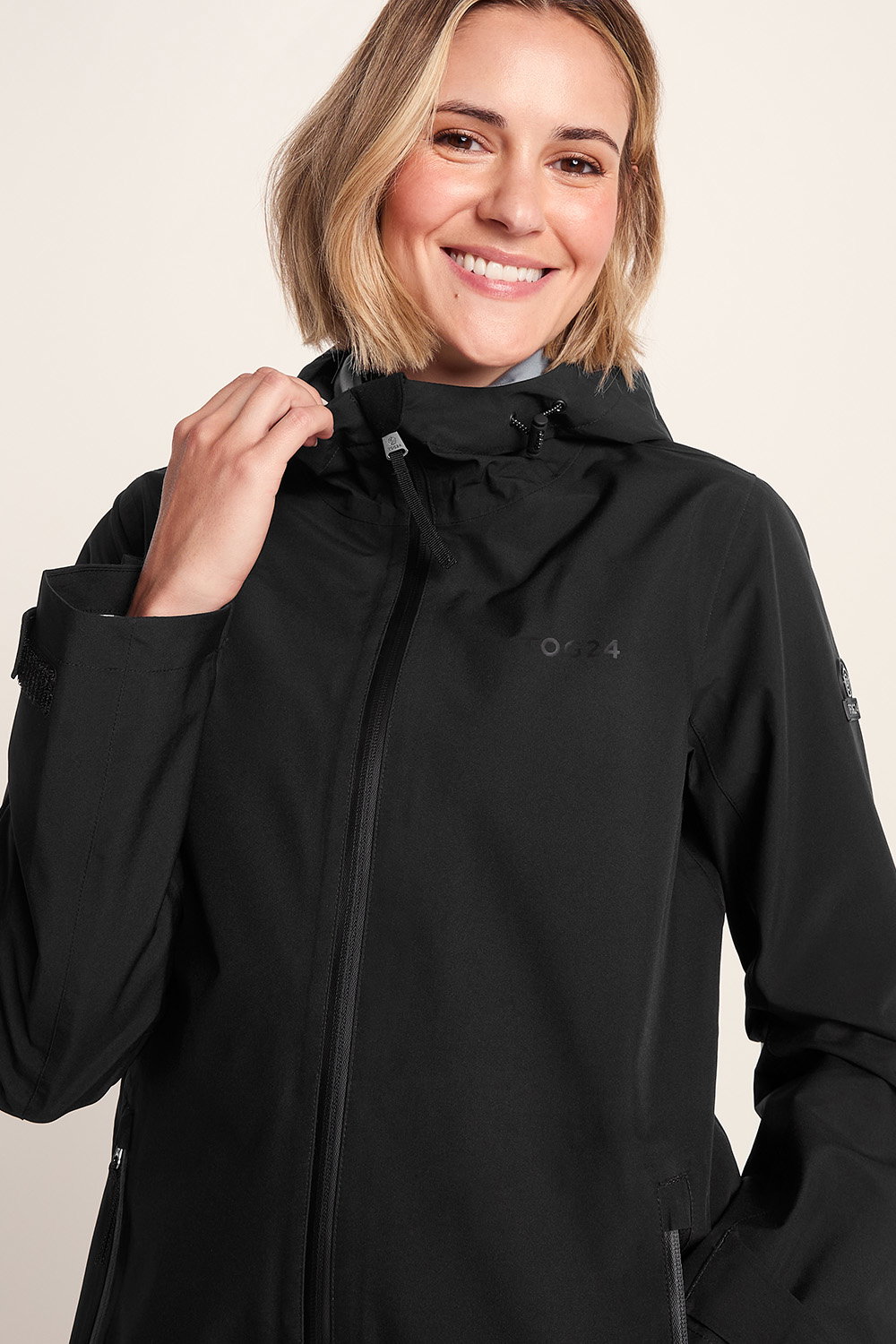 Black Nova Performance Waterproof Jacket, Image 5 of 6