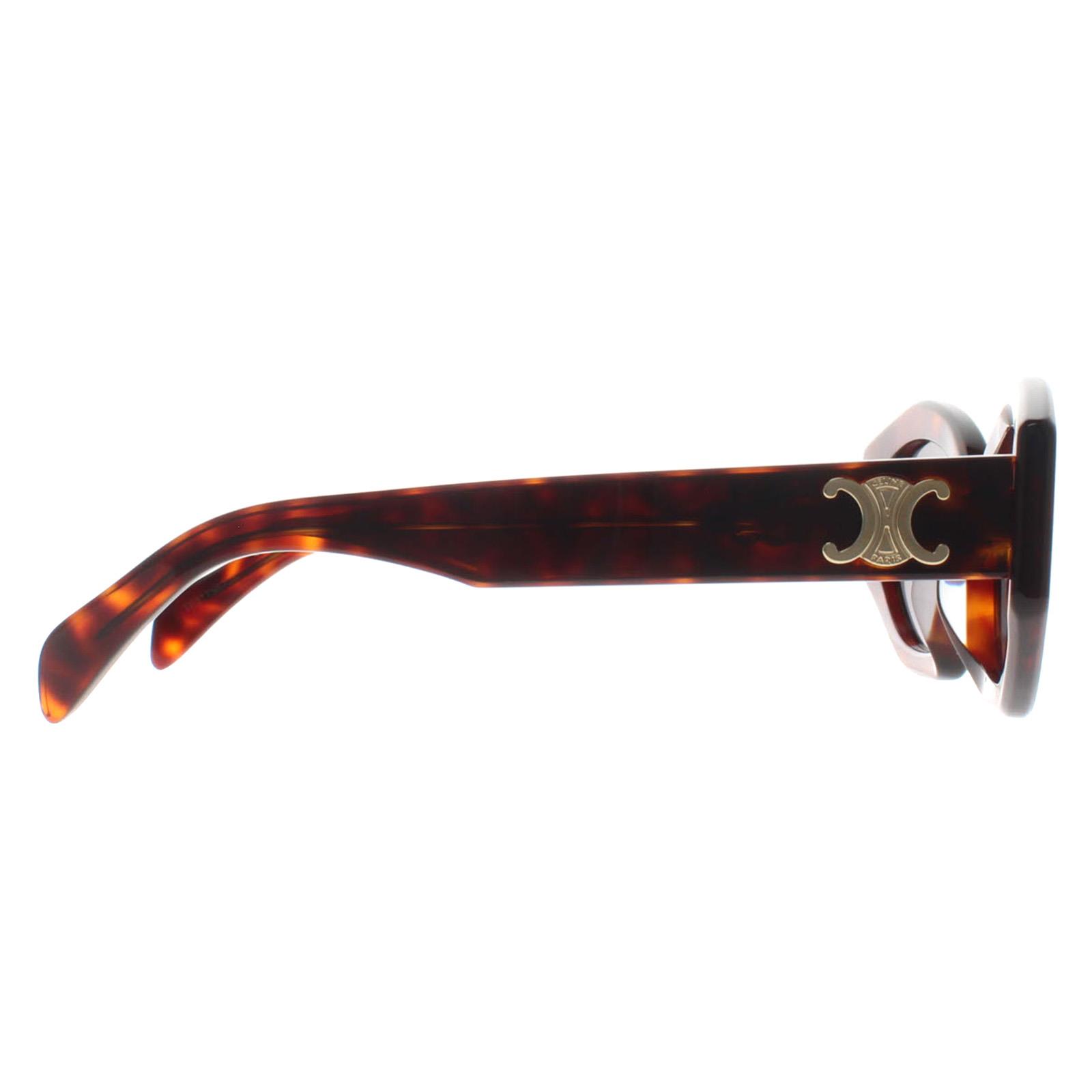 Cat Eye Dark Havana Smoke Grey Triomphe CL40238U, Image 4 of 4