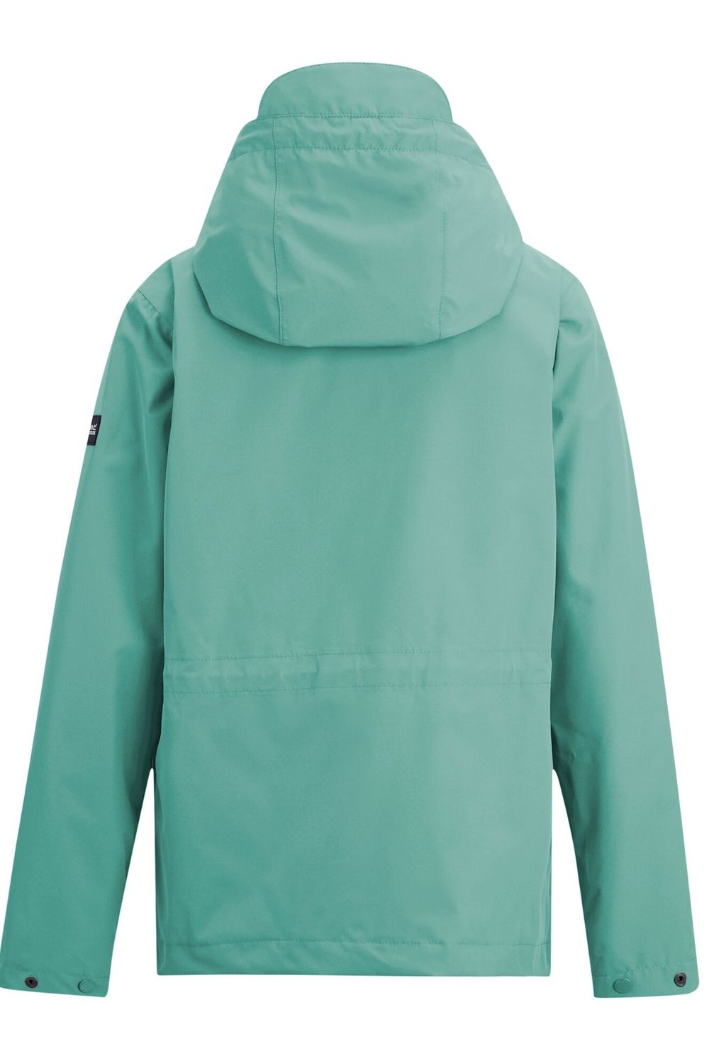 Olive Bayletta Grid Distress Waterproof Jacket, Image 2 of 3