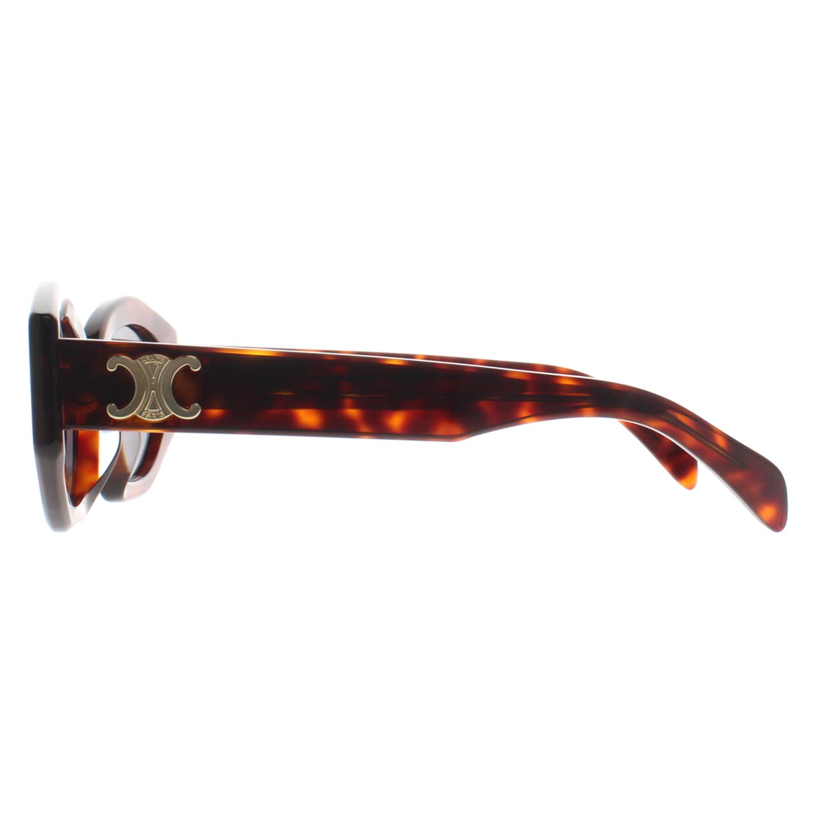 Cat Eye Dark Havana Smoke Grey Triomphe CL40238U, Image 3 of 4